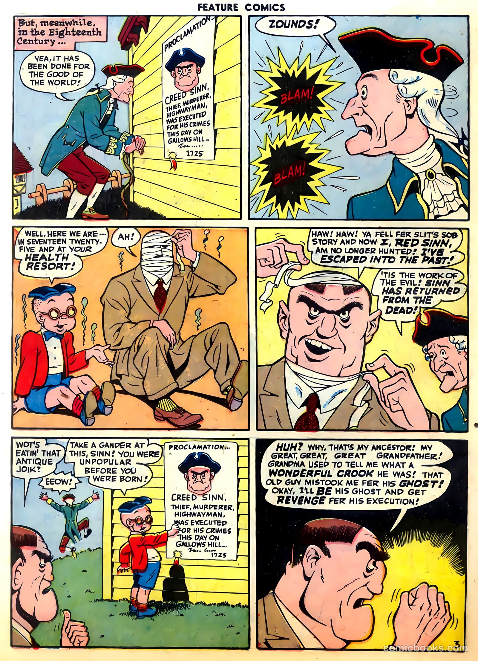 Feature Comics #112 (1947) — page 32 of 52