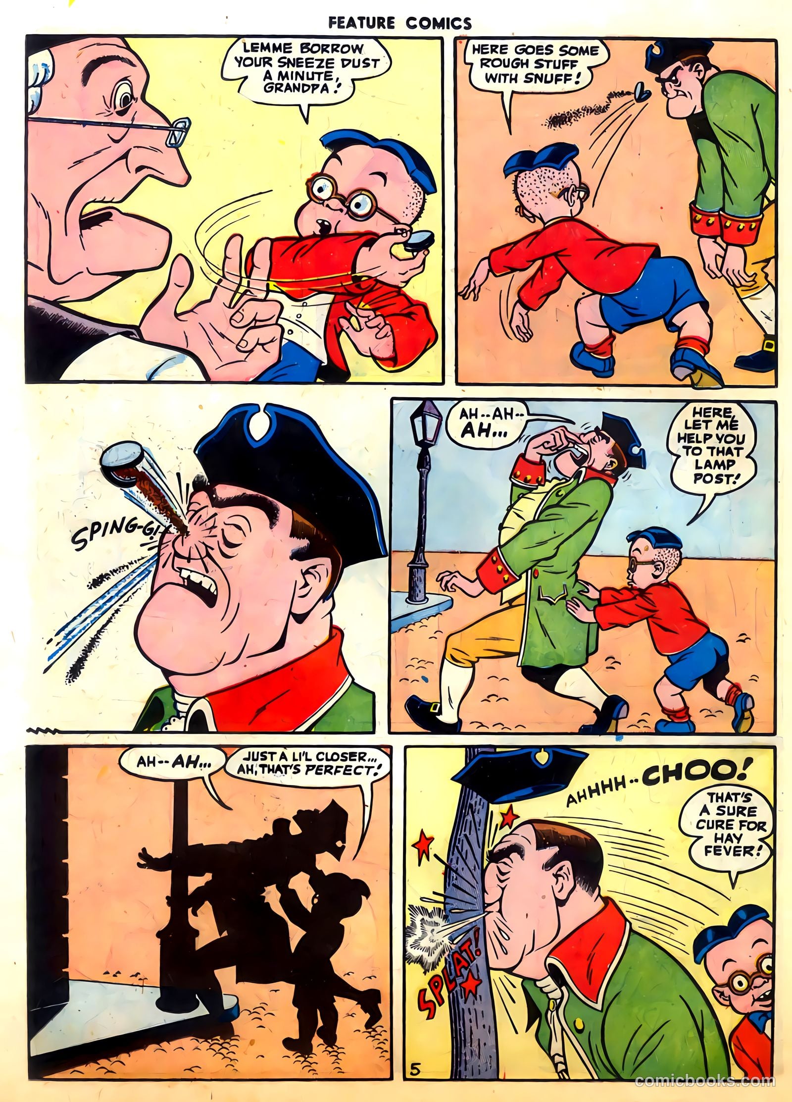 Feature Comics #112 (1947) — page 34 of 52