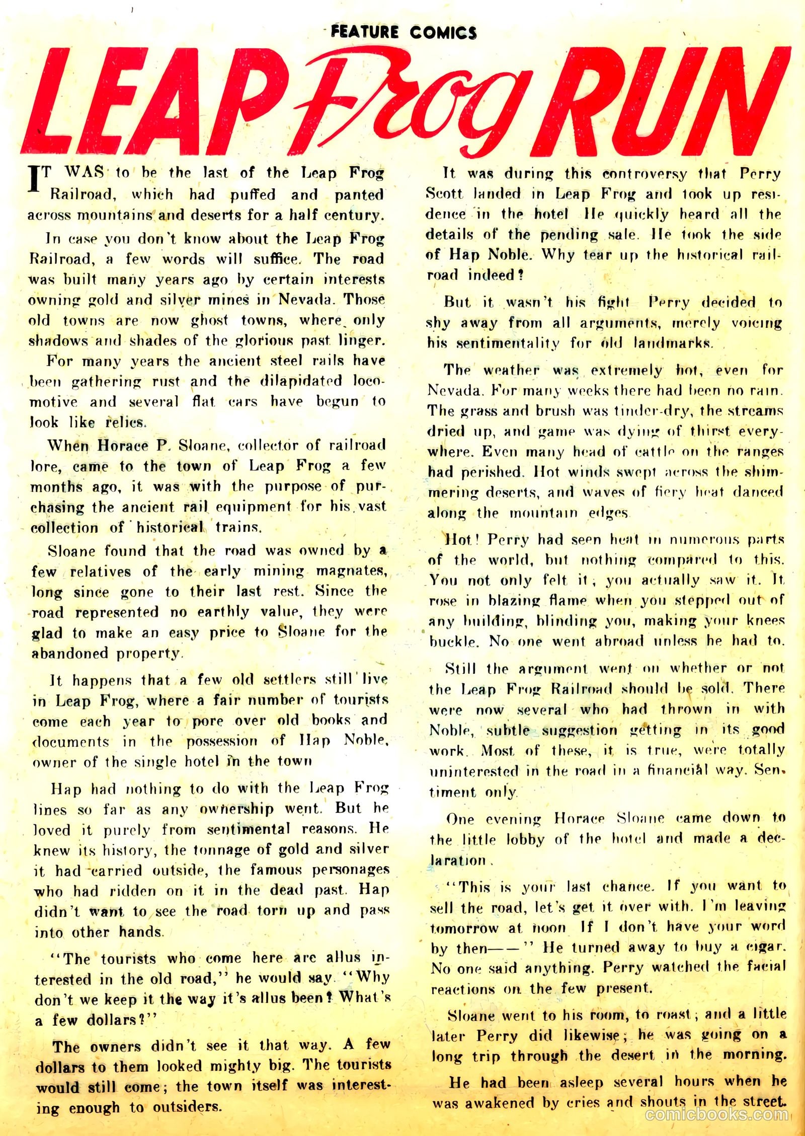 Feature Comics #112 (1947) — page 36 of 52