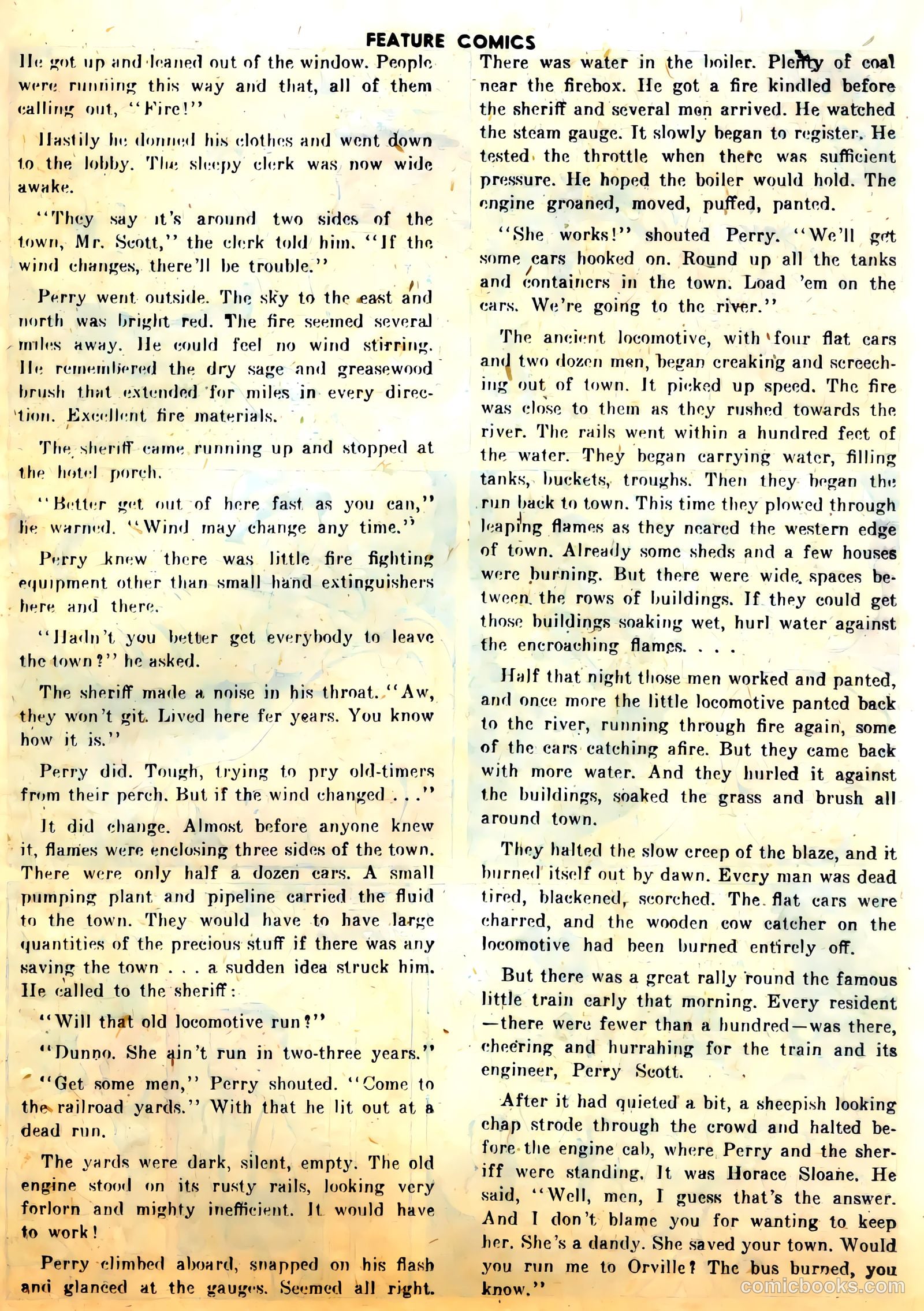 Feature Comics #112 (1947) — page 37 of 52