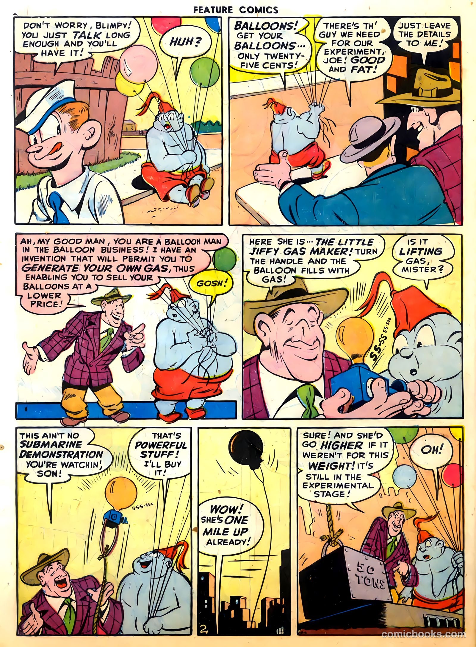 Feature Comics #112 (1947) — page 40 of 52