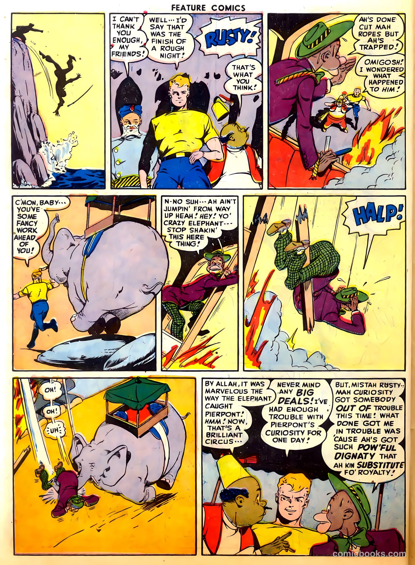 Feature Comics #112 (1947) — page 48 of 52