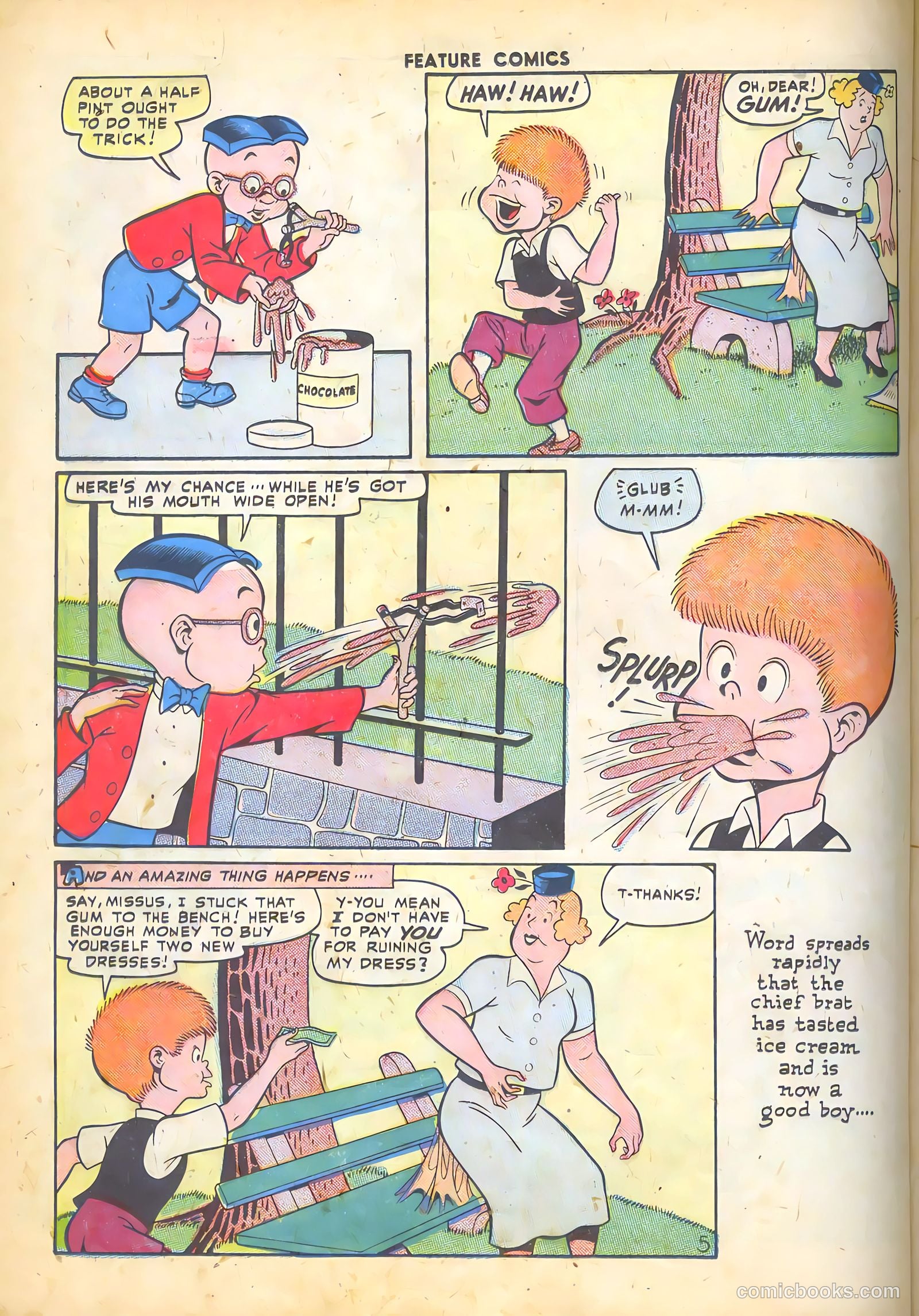 Feature Comics #113 (1947) — page 30 of 52