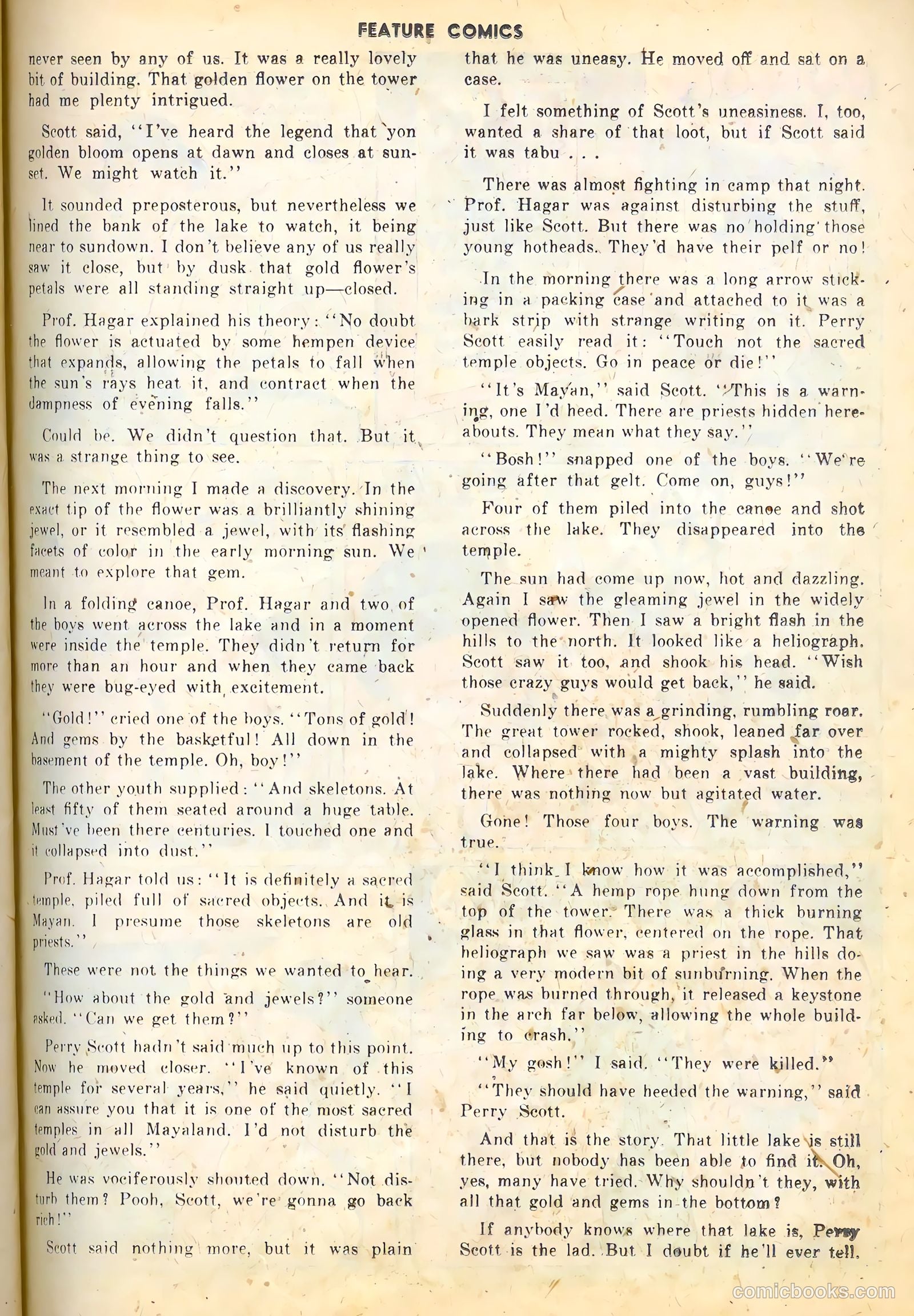Feature Comics #113 (1947) — page 37 of 52