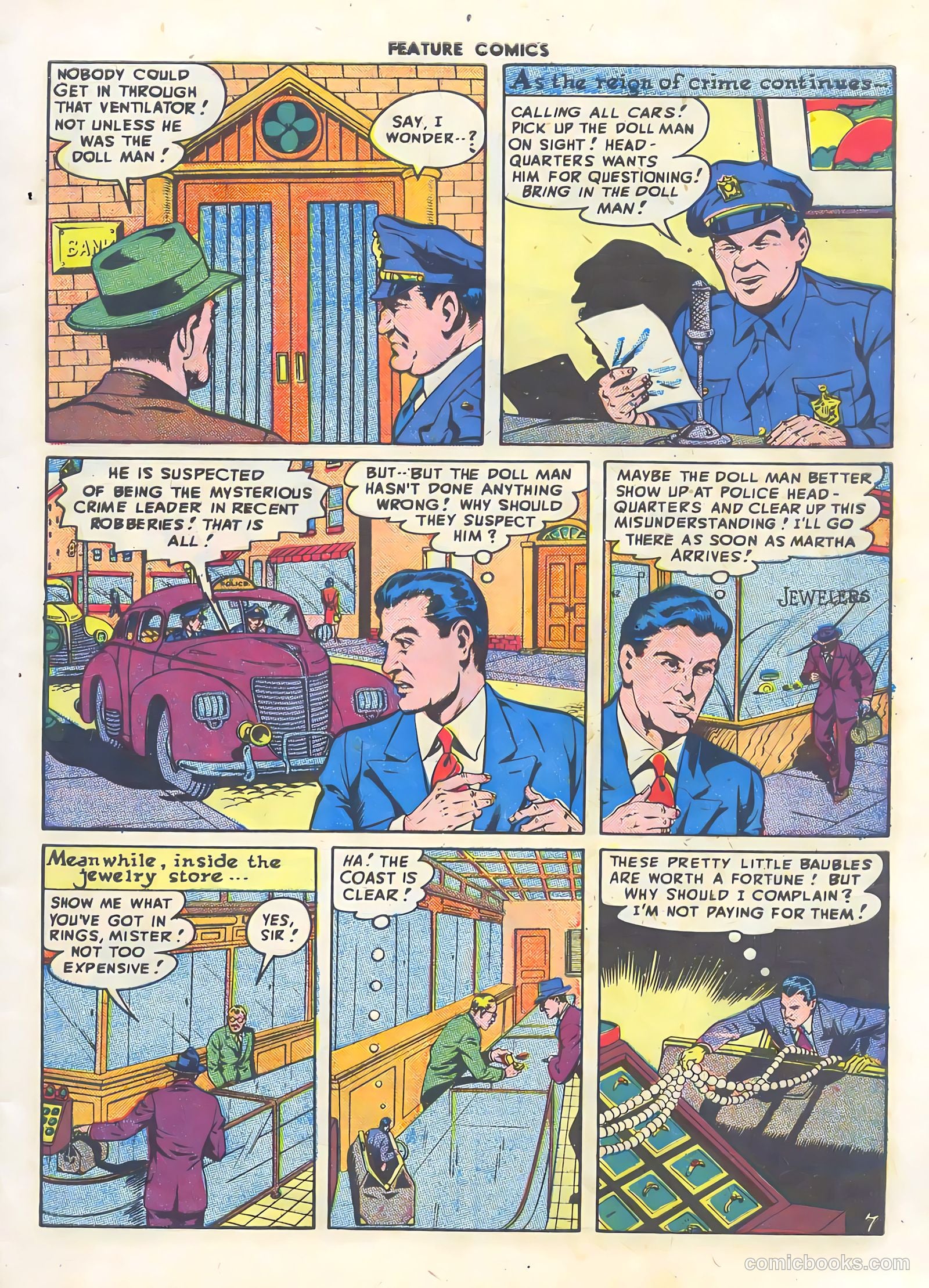 Feature Comics #114 (1947) — page 9 of 52