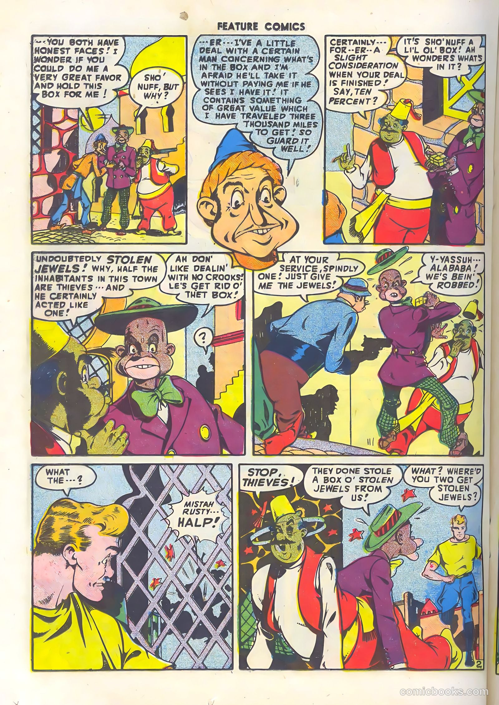 Feature Comics #114 (1947) — page 32 of 52