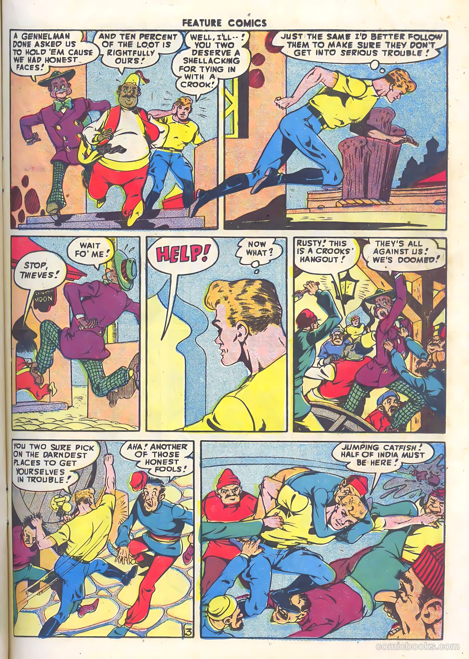 Feature Comics #114 (1947) — page 33 of 52