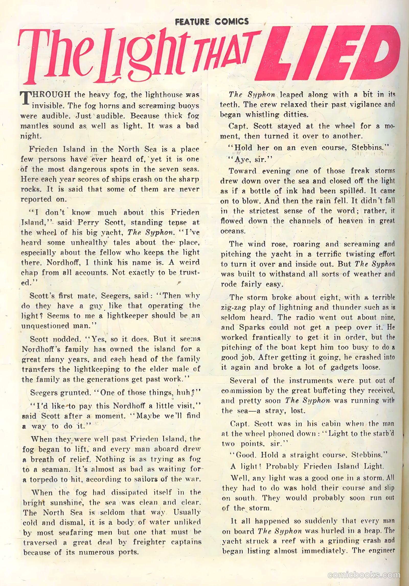 Feature Comics #114 (1947) — page 36 of 52
