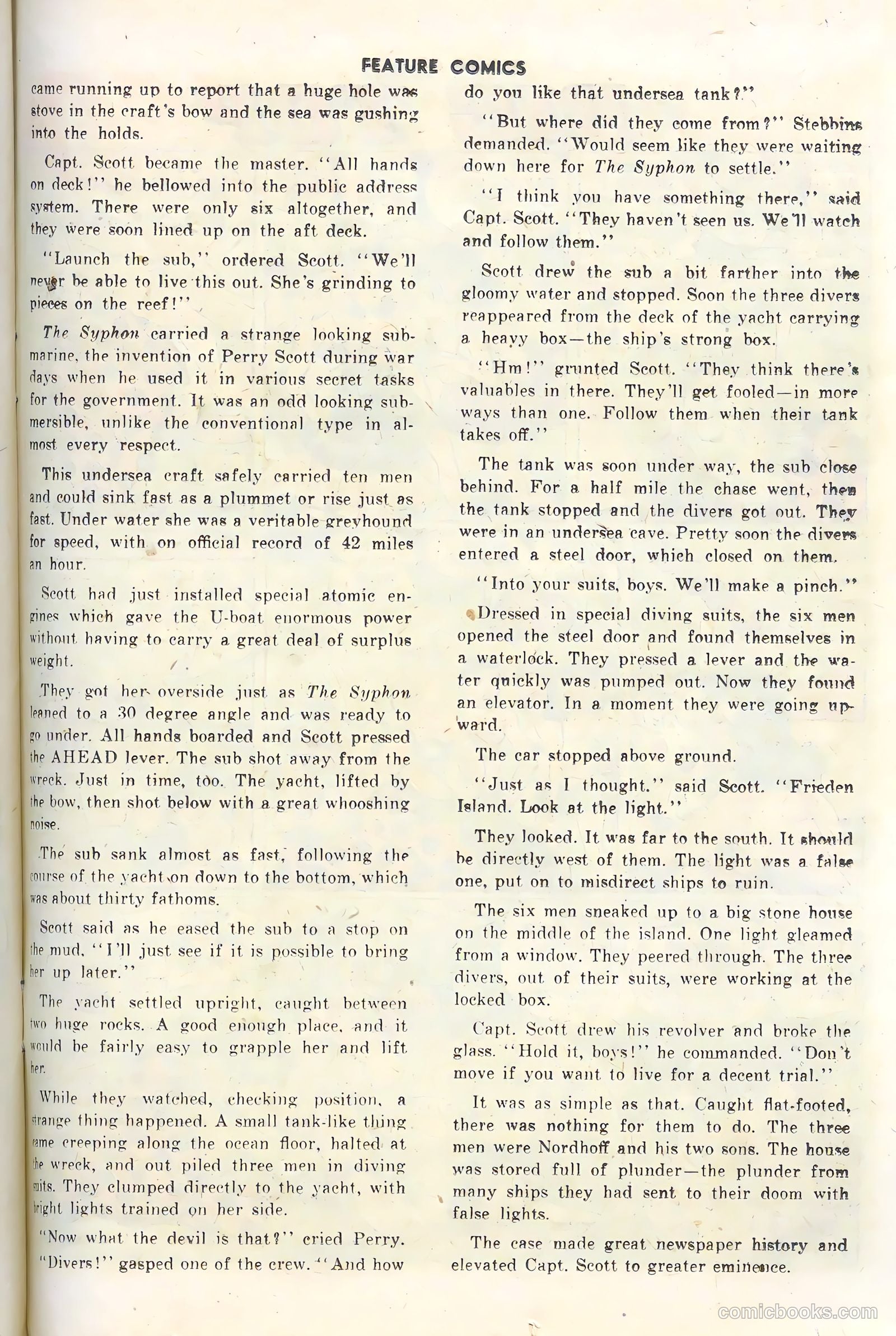 Feature Comics #114 (1947) — page 37 of 52