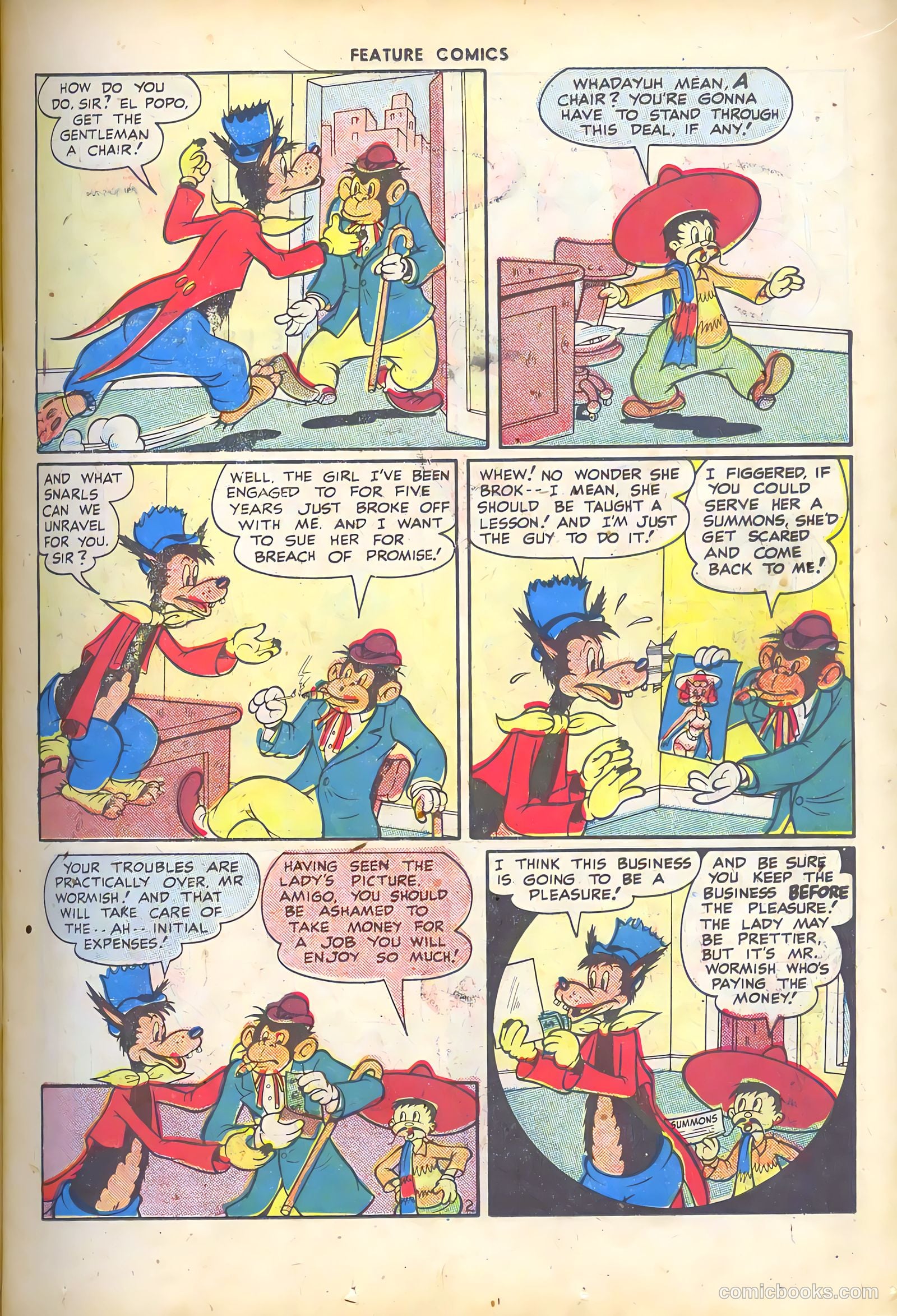 Feature Comics #115 (1947) — page 17 of 52