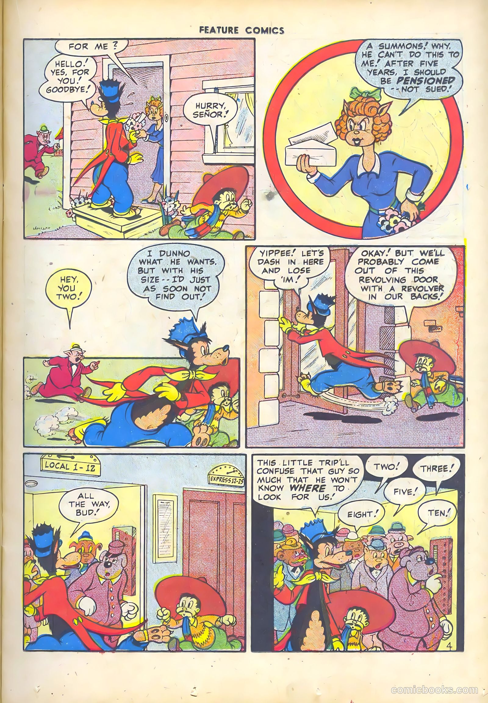 Feature Comics #115 (1947) — page 19 of 52