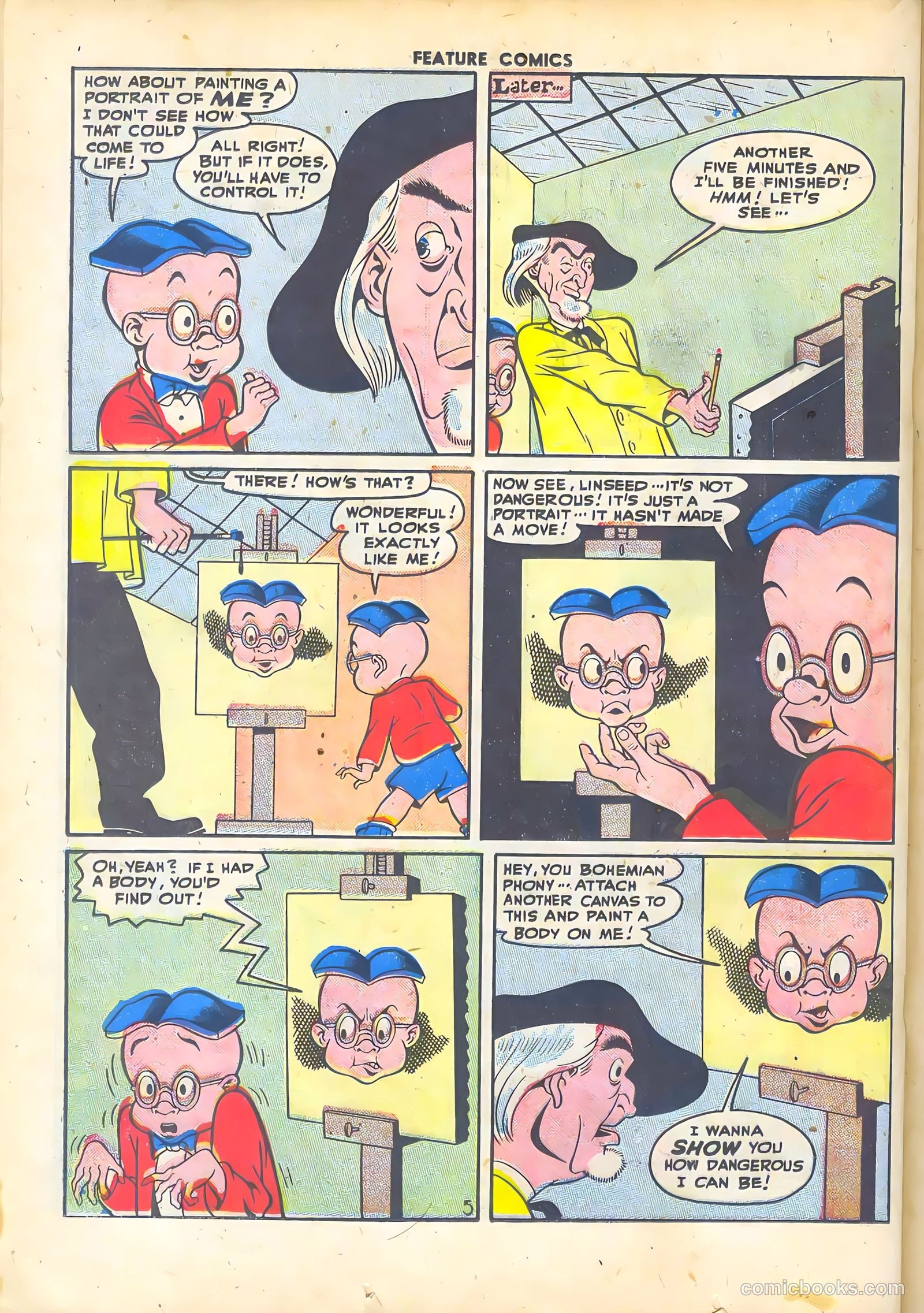 Feature Comics #115 (1947) — page 30 of 52