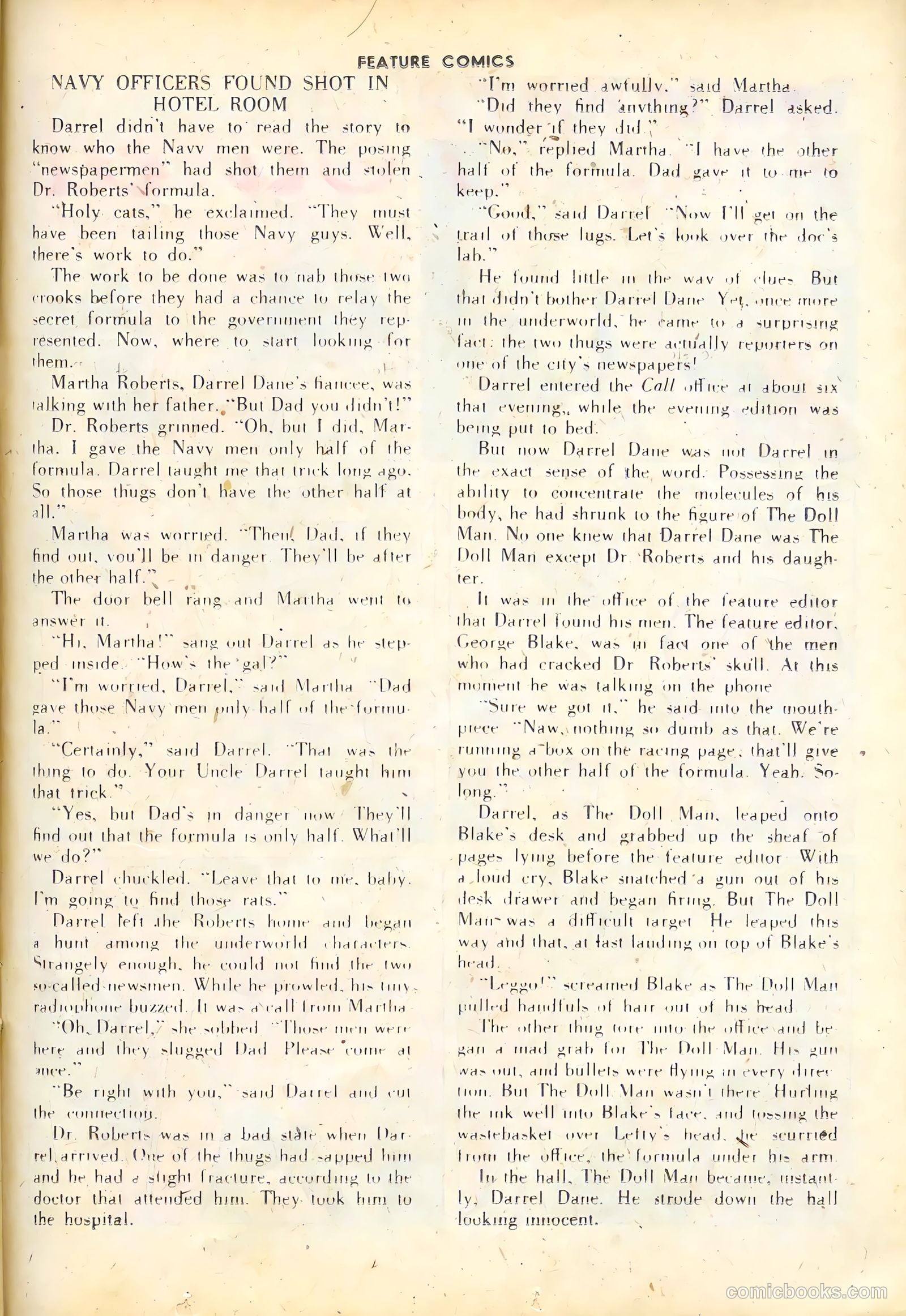 Feature Comics #115 (1947) — page 37 of 52