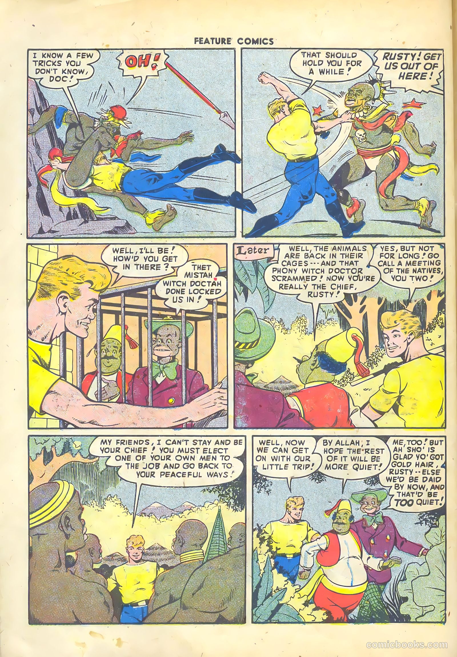 Feature Comics #115 (1947) — page 48 of 52