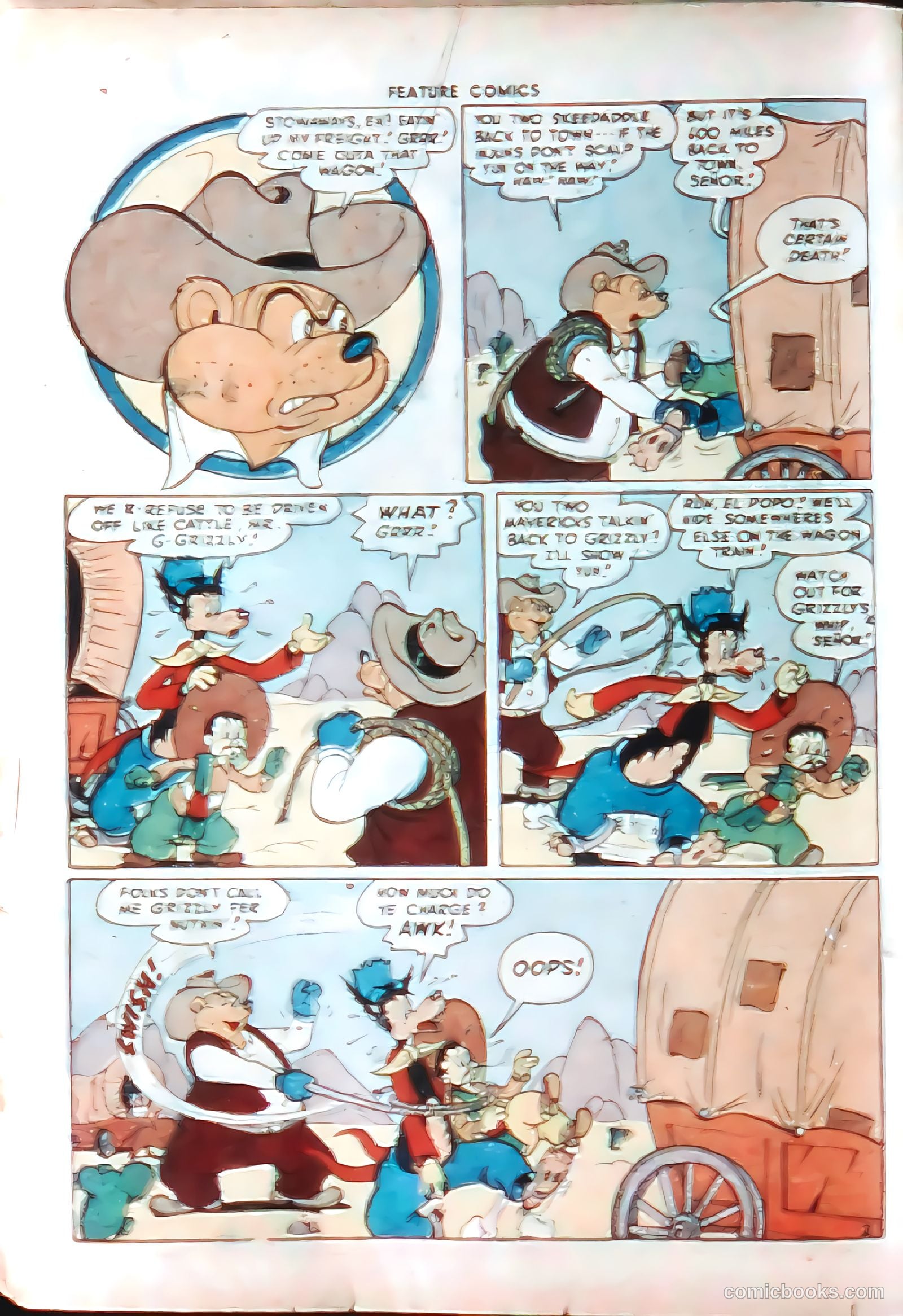 Feature Comics #116 (1947) — page 22 of 52