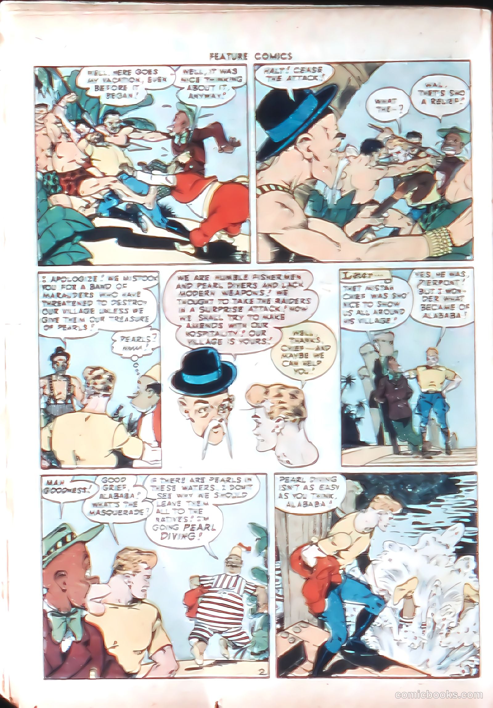 Feature Comics #116 (1947) — page 32 of 52