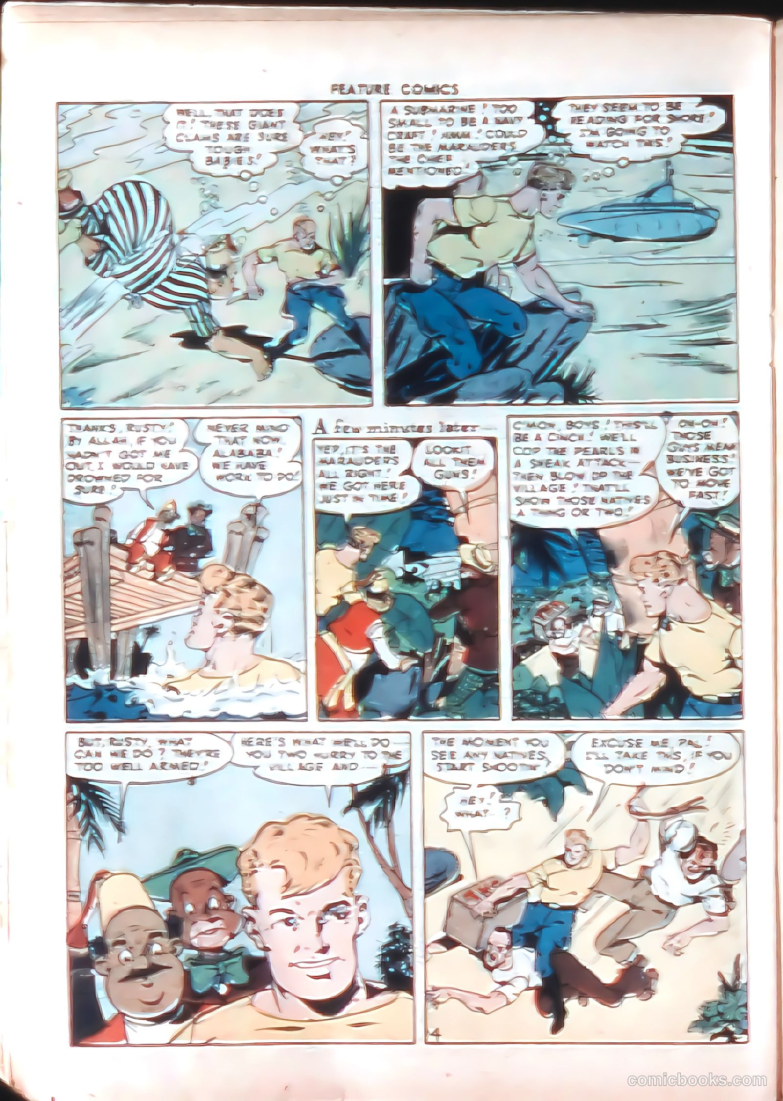 Feature Comics #116 (1947) — page 34 of 52