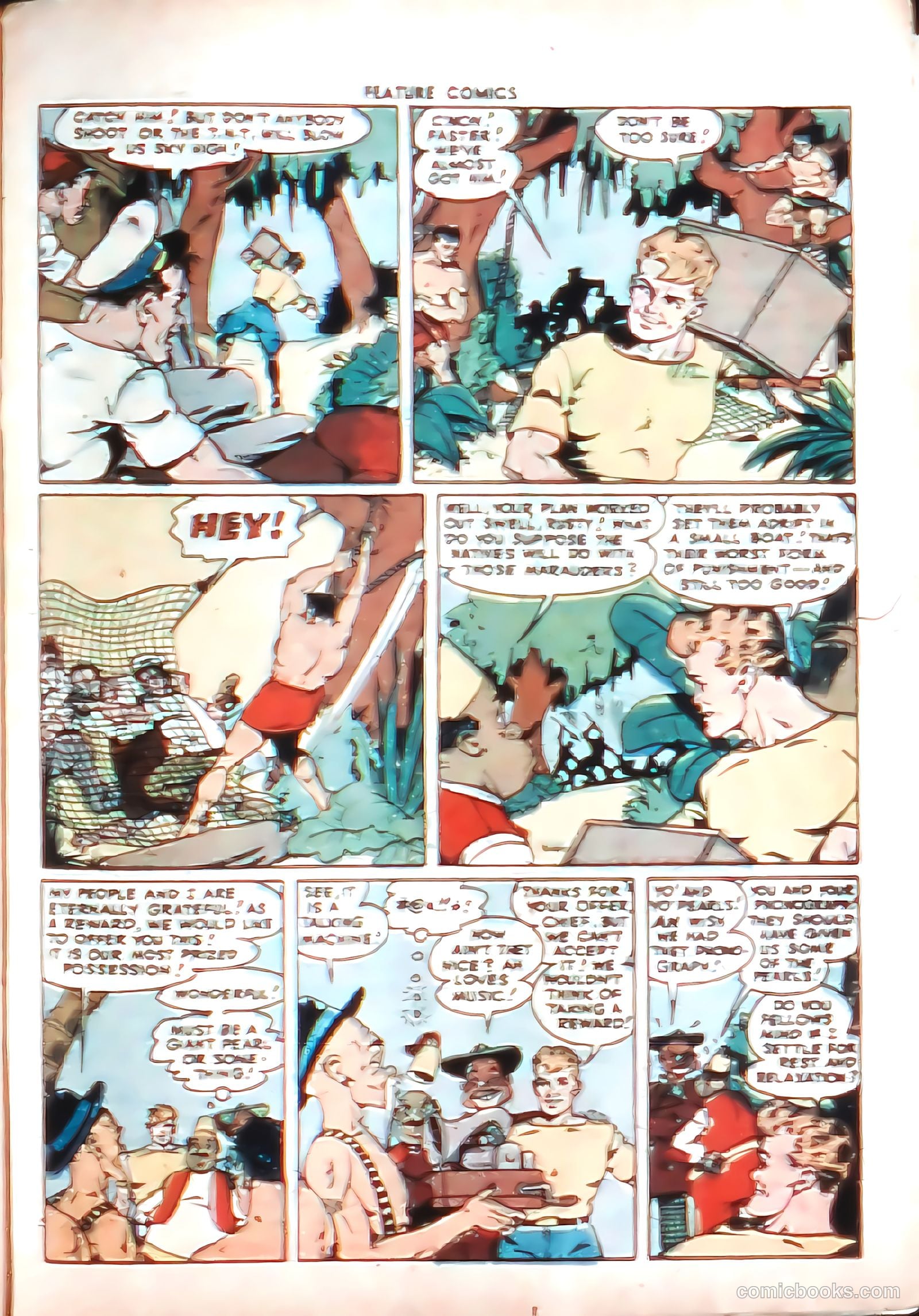 Feature Comics #116 (1947) — page 35 of 52