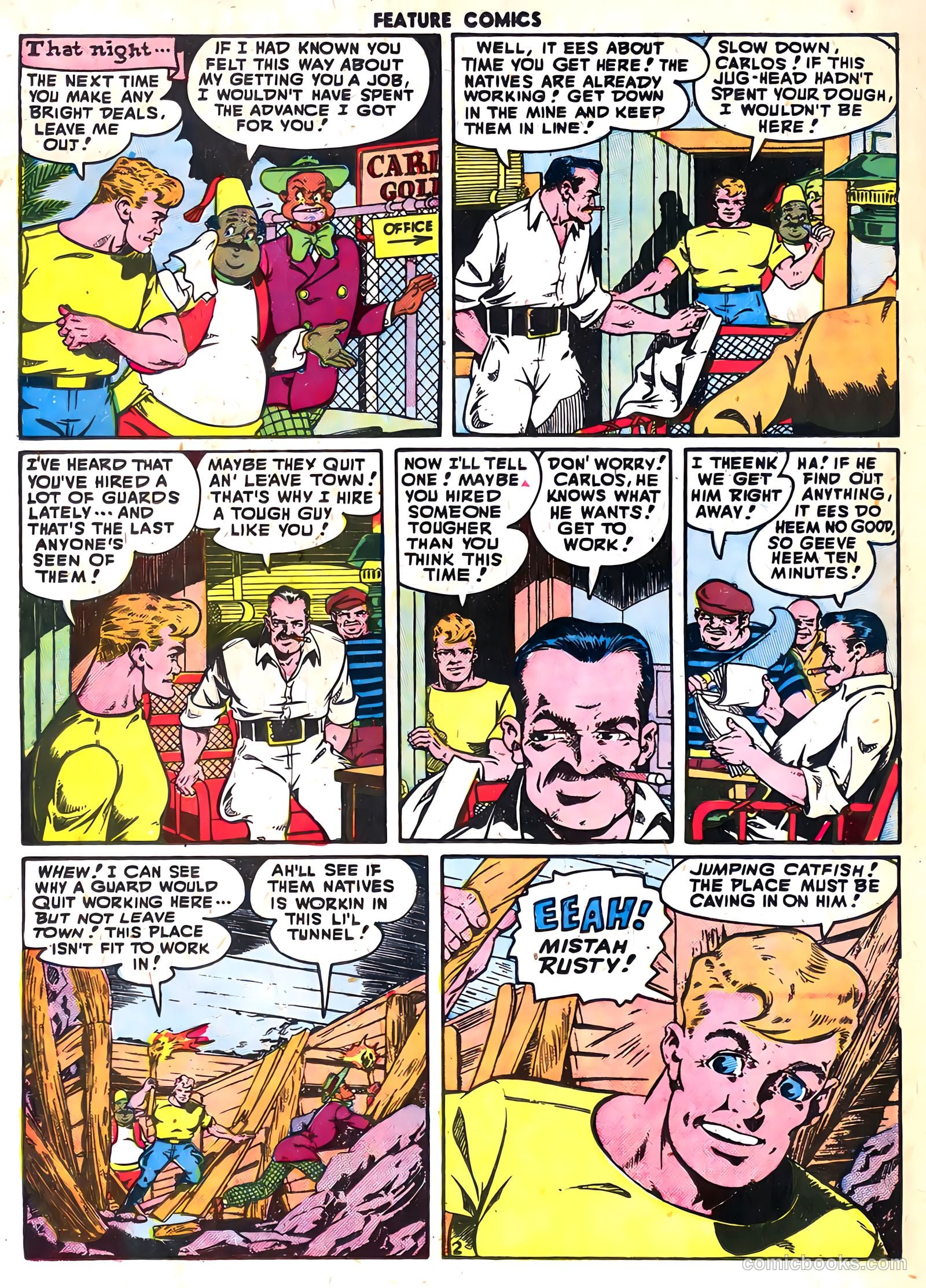 Feature Comics #117 (1947) — page 32 of 52