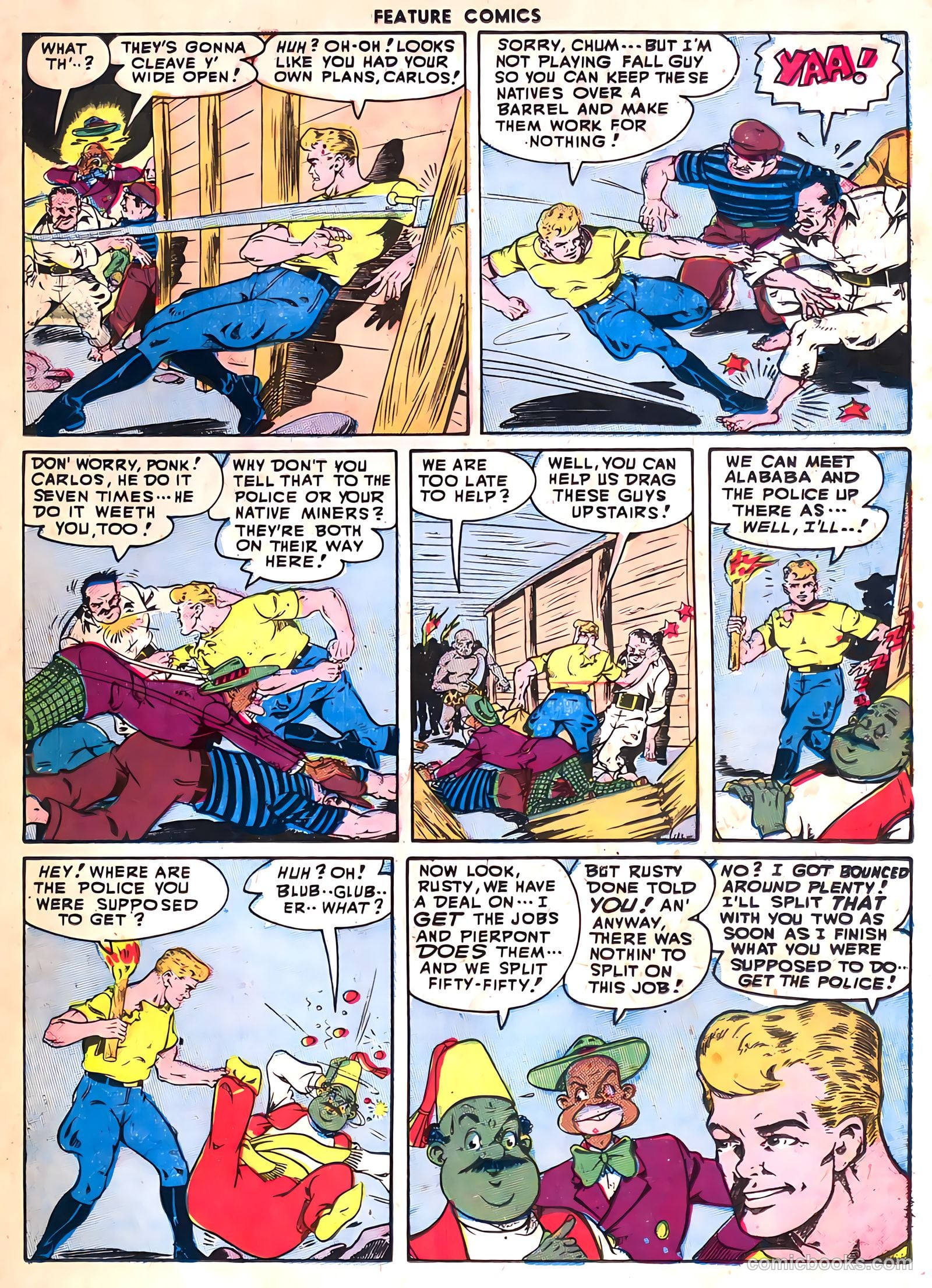 Feature Comics #117 (1947) — page 35 of 52