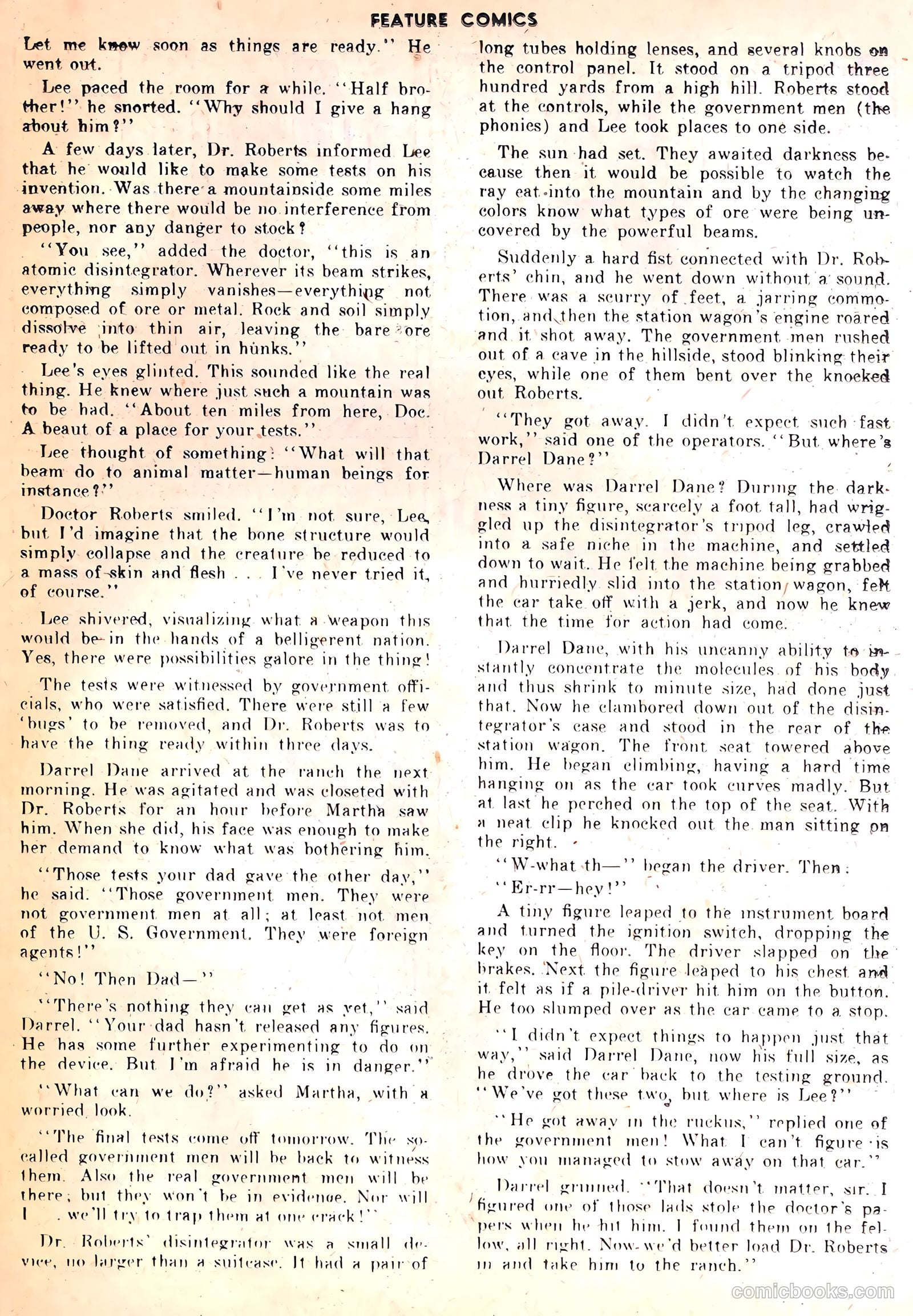 Feature Comics #117 (1947) — page 37 of 52