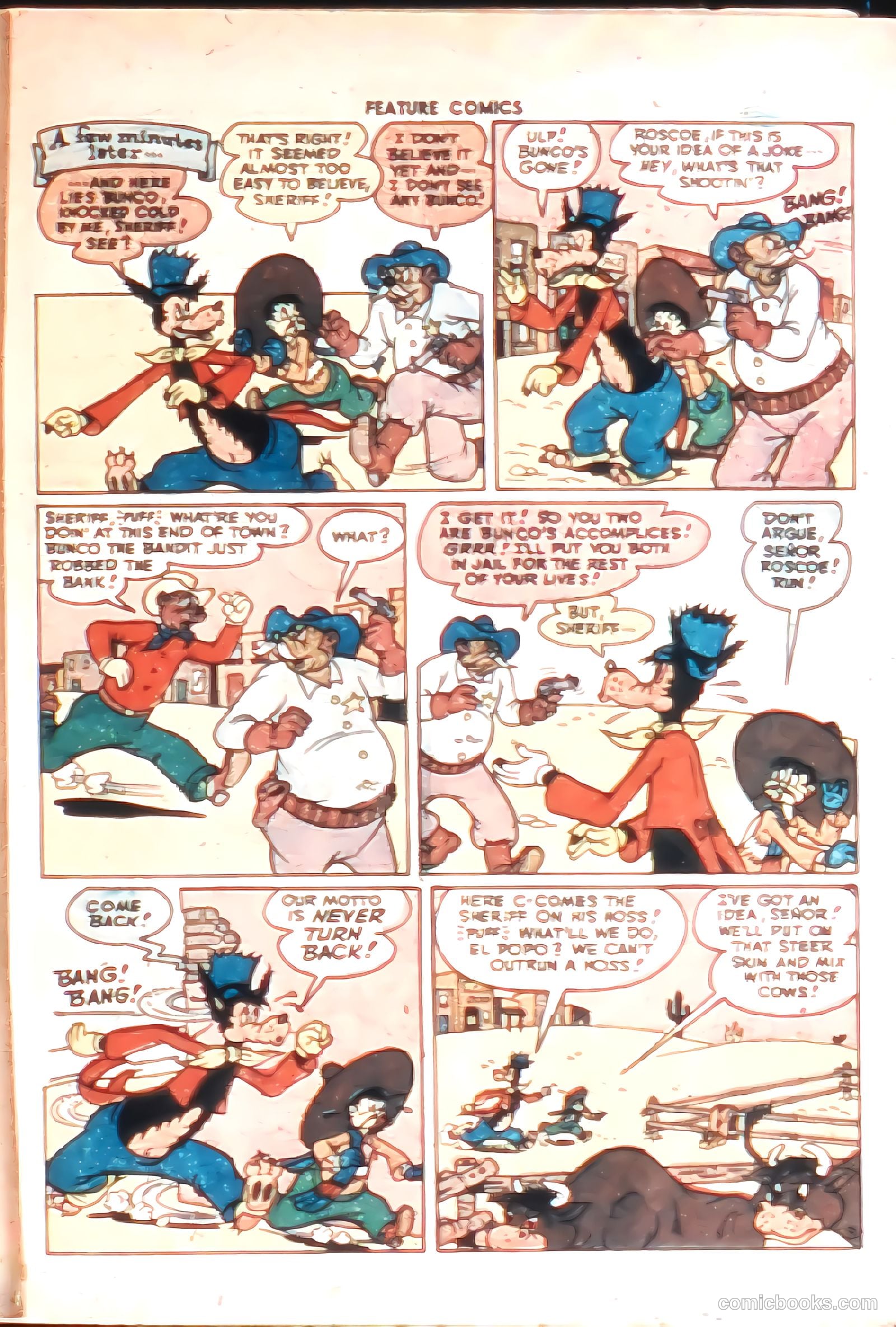 Feature Comics #118 (1948) — page 23 of 52