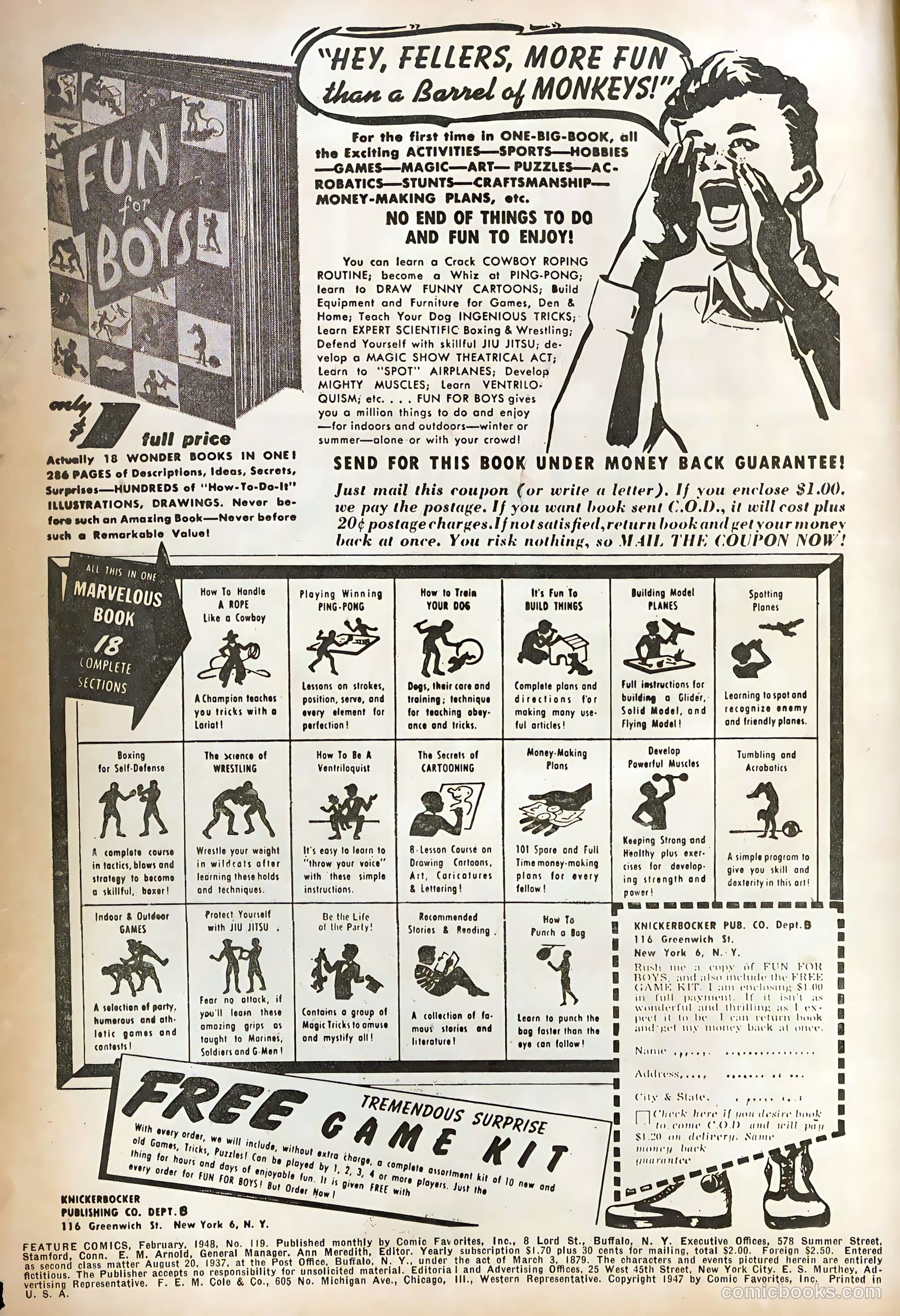 Feature Comics #119 (1948) — page 2 of 52