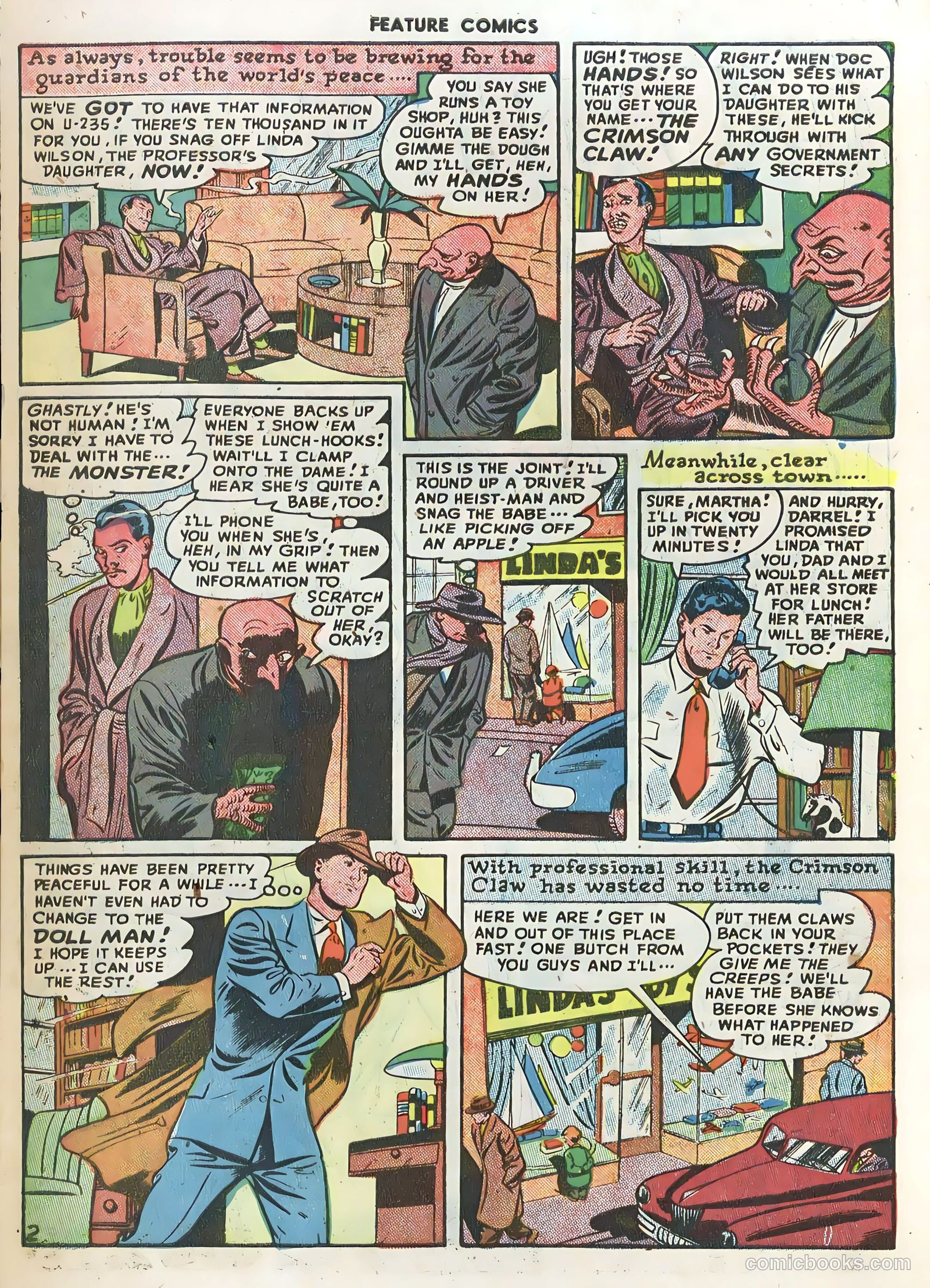 Feature Comics #119 (1948) — page 4 of 52