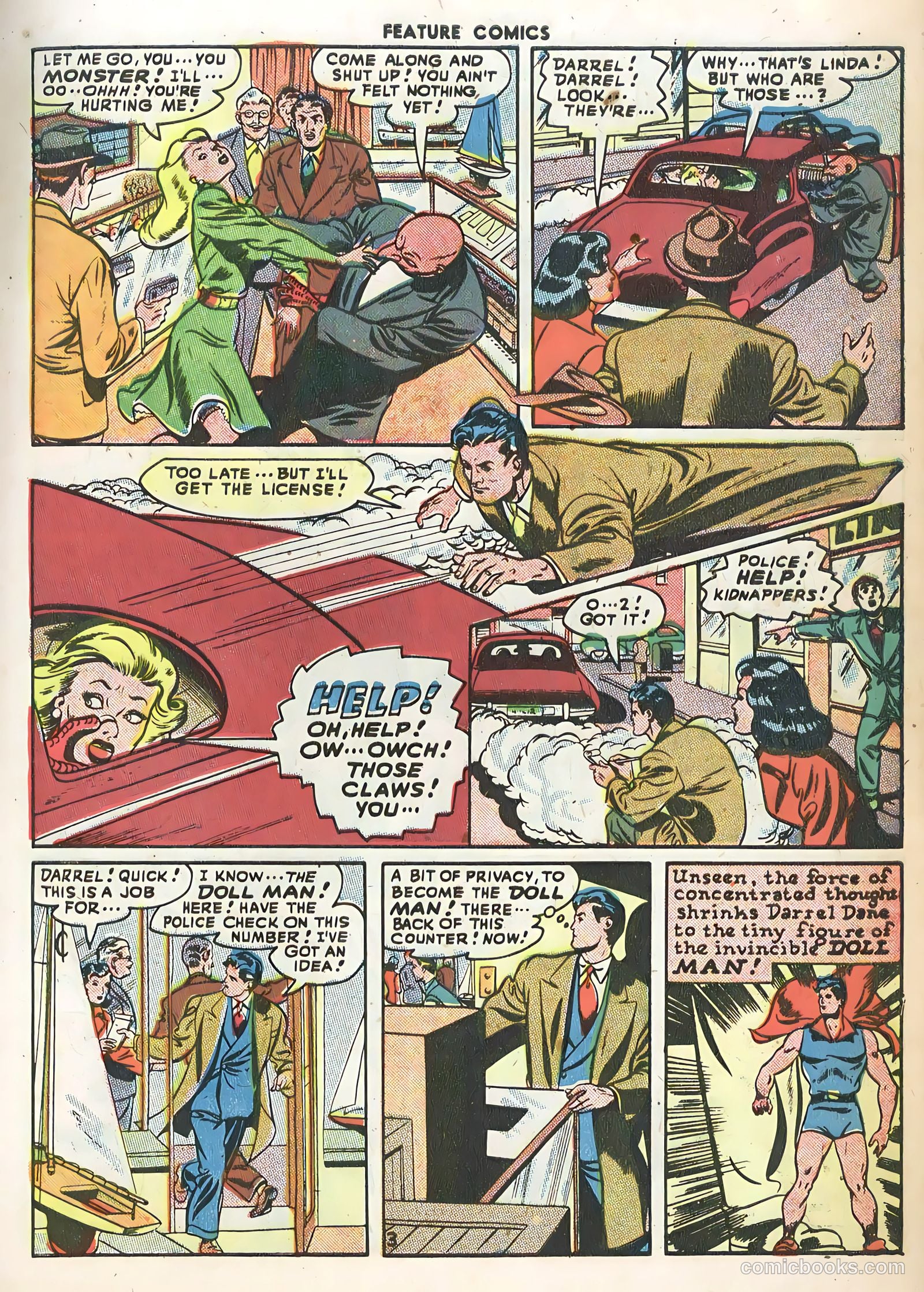 Feature Comics #119 (1948) — page 5 of 52