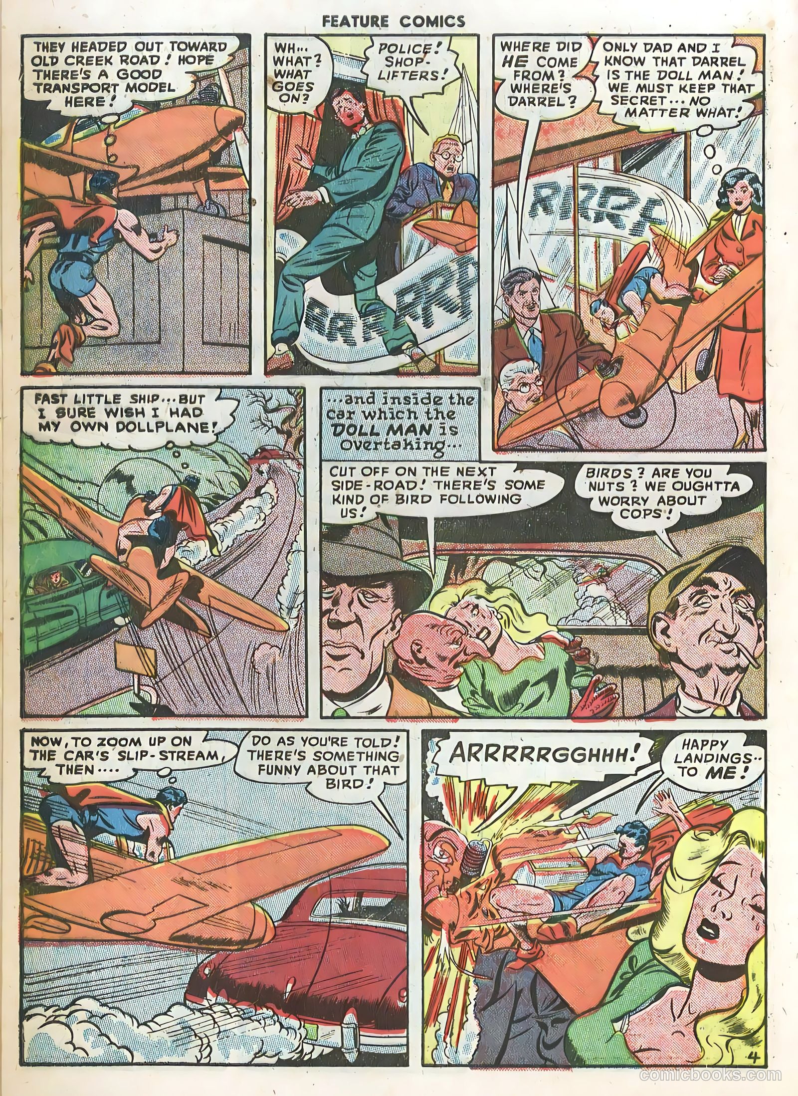 Feature Comics #119 (1948) — page 6 of 52