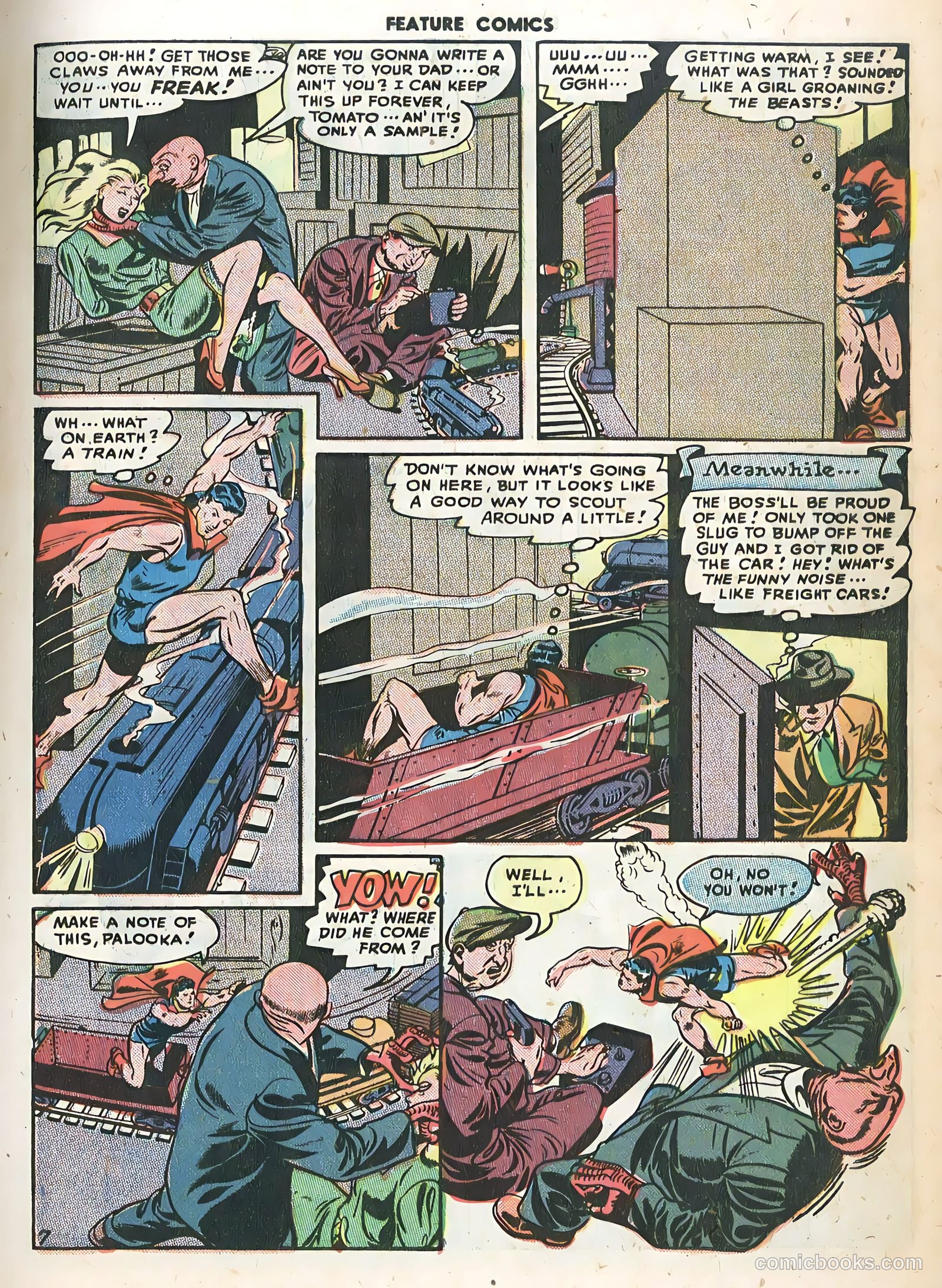 Feature Comics #119 (1948) — page 9 of 52