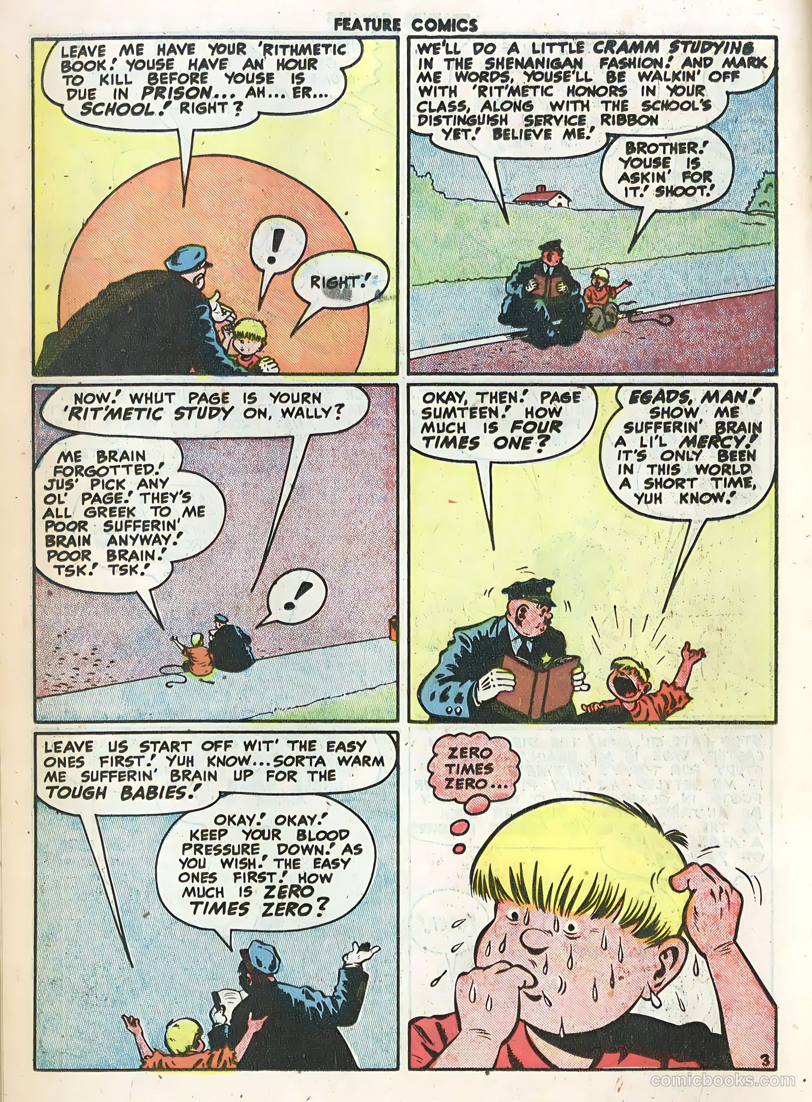 Feature Comics #119 (1948) — page 16 of 52