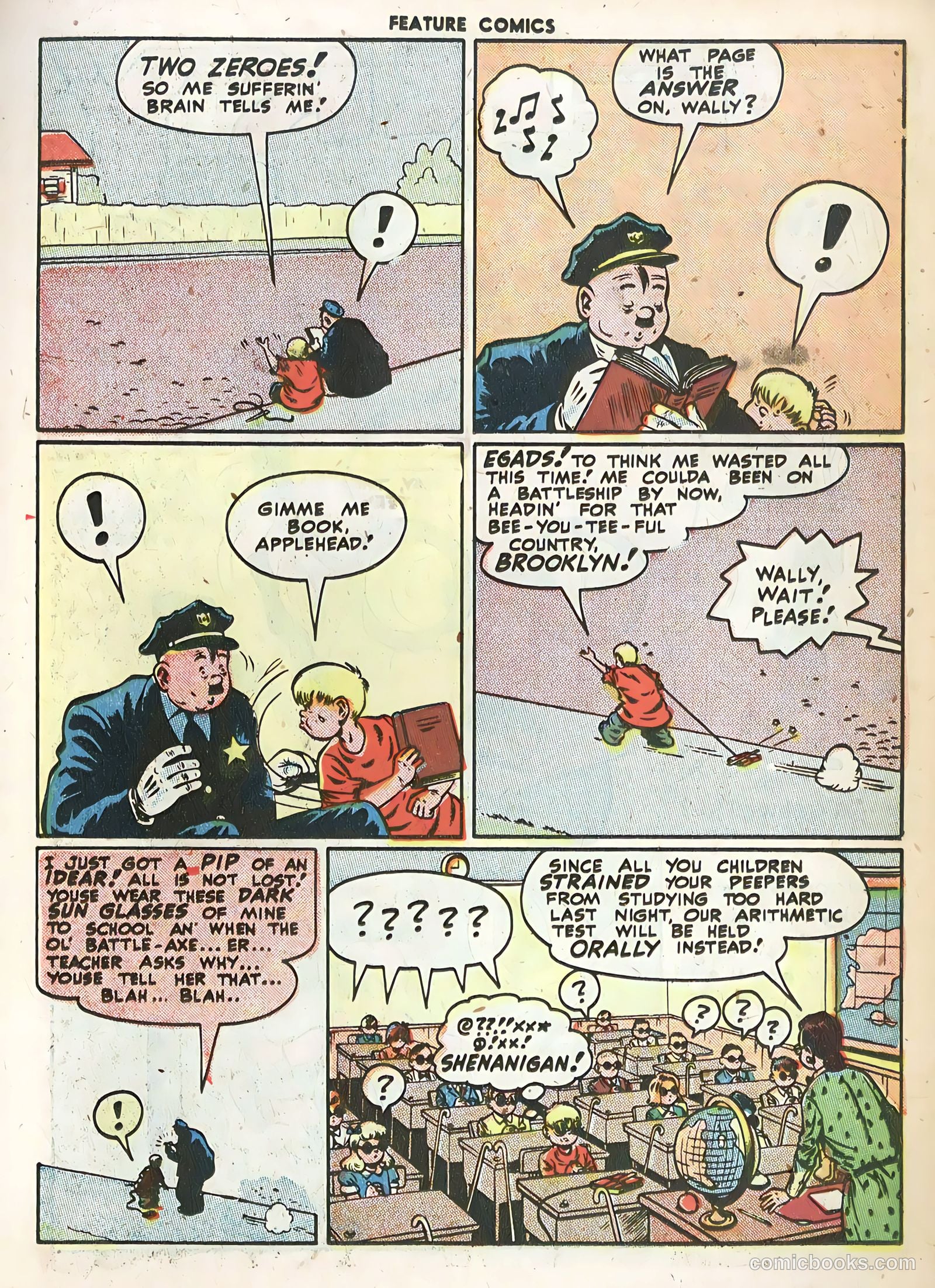 Feature Comics #119 (1948) — page 17 of 52