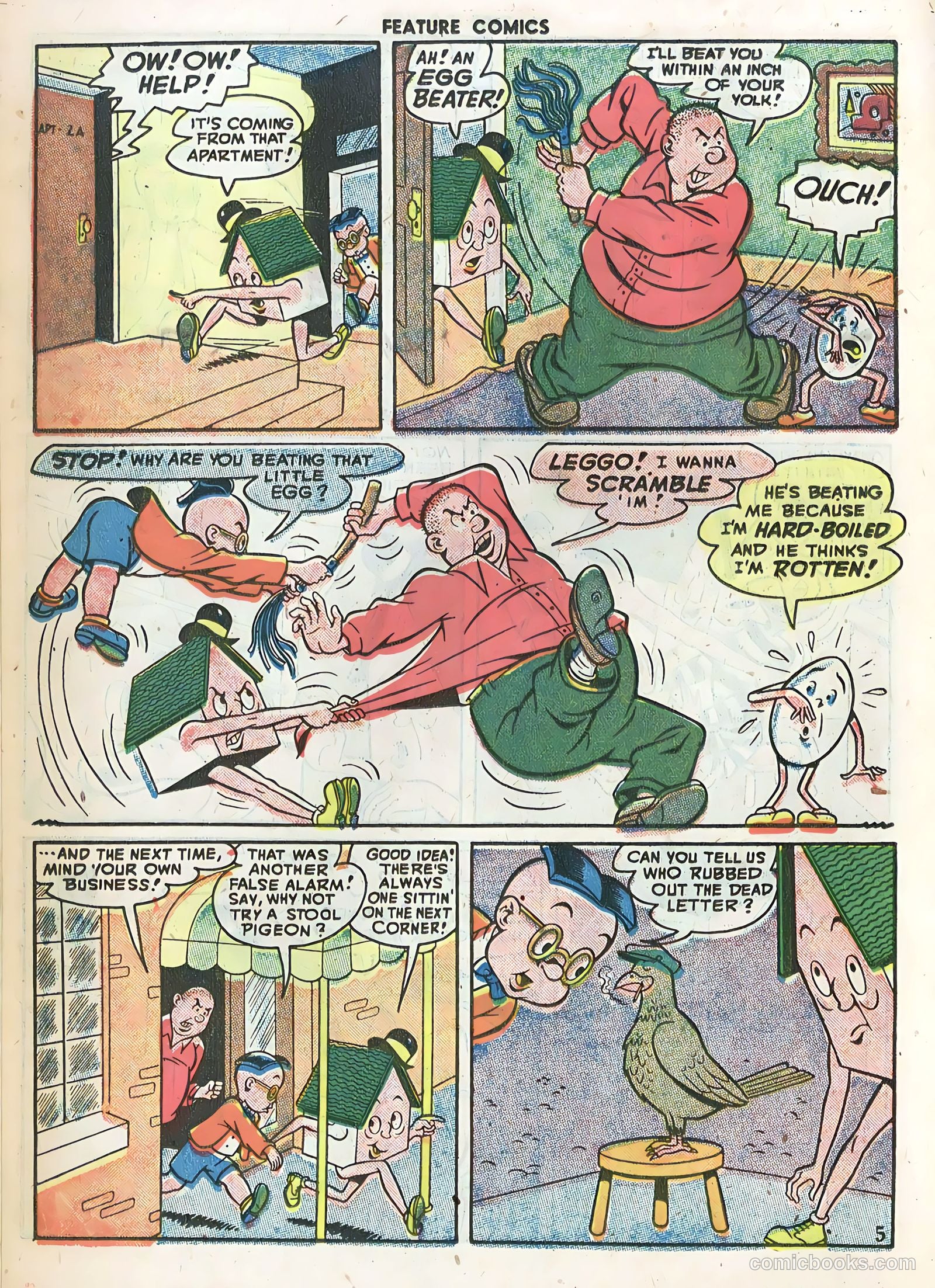 Feature Comics #119 (1948) — page 22 of 52