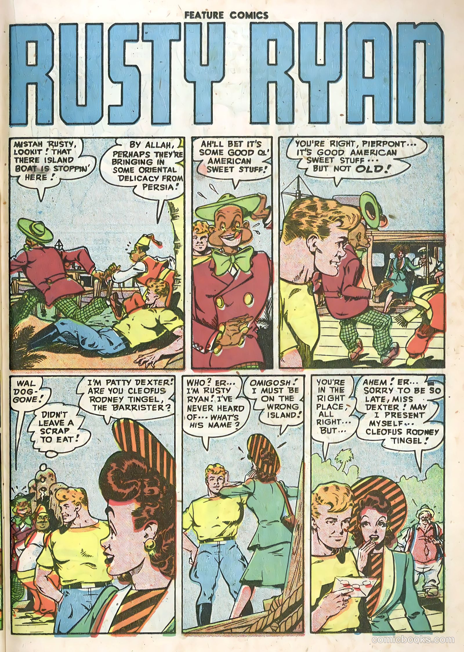 Feature Comics #119 (1948) — page 31 of 52