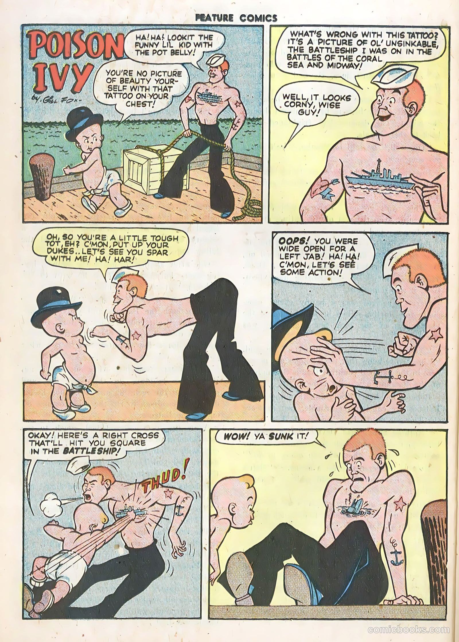 Feature Comics #119 (1948) — page 38 of 52