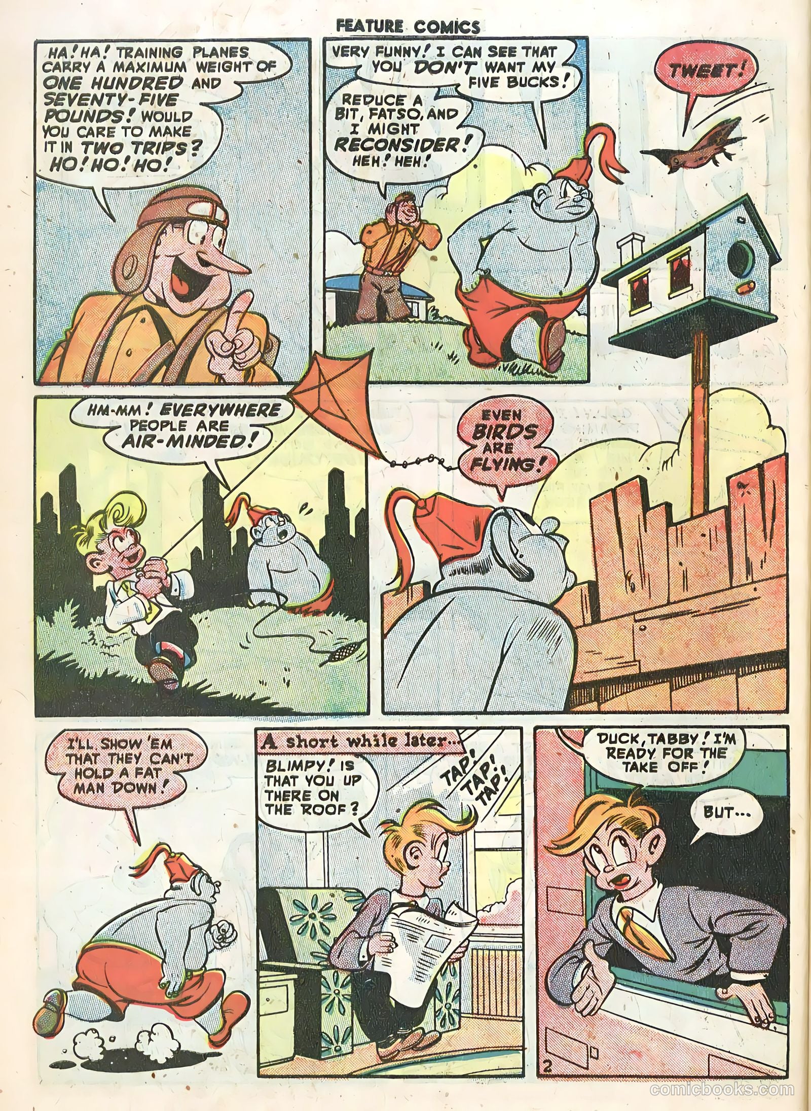 Feature Comics #119 (1948) — page 40 of 52