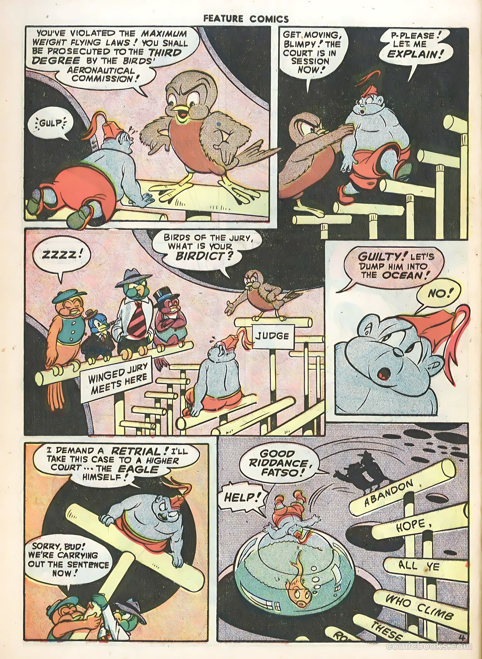 Feature Comics #119 (1948) — page 42 of 52