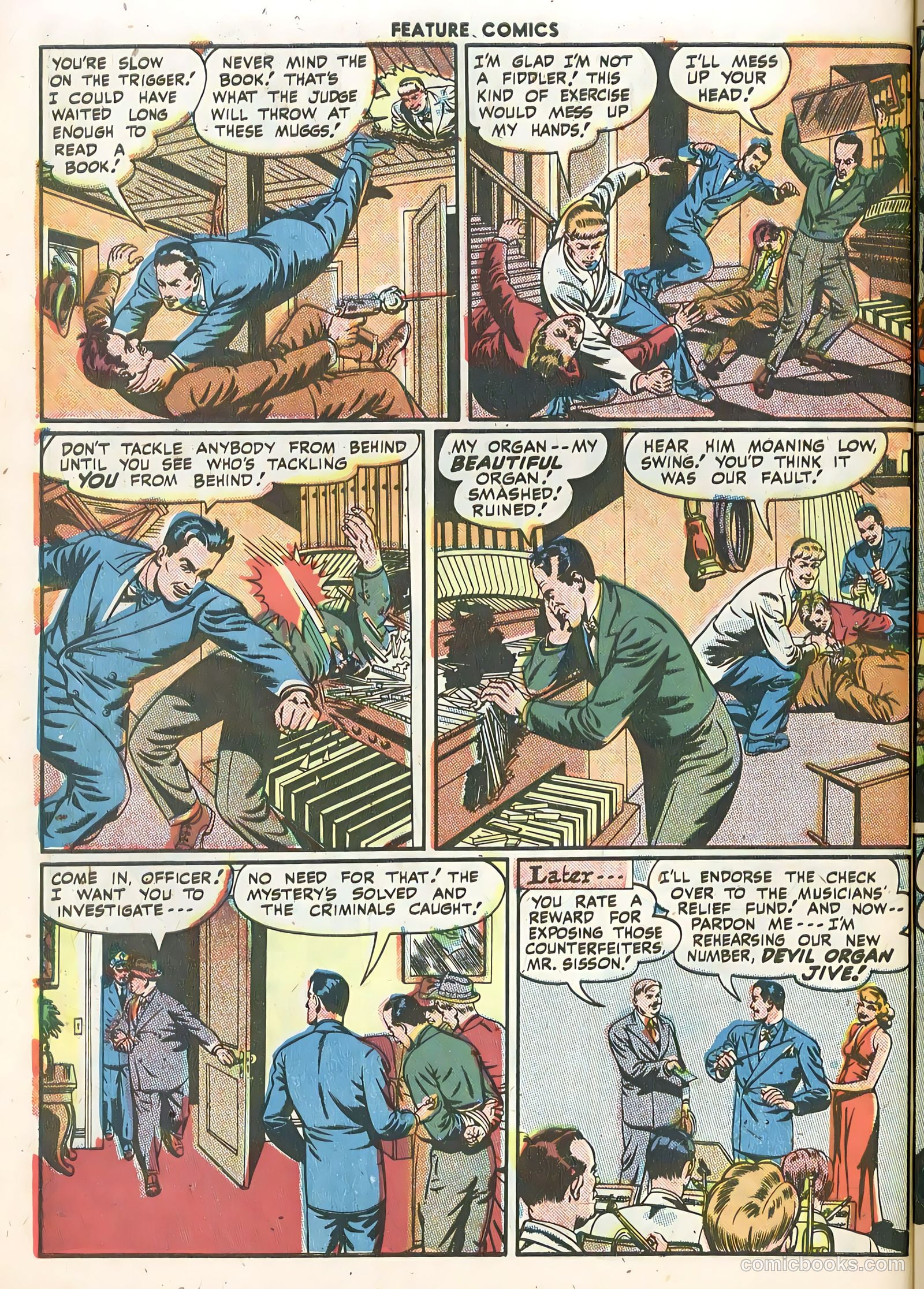 Feature Comics #119 (1948) — page 48 of 52