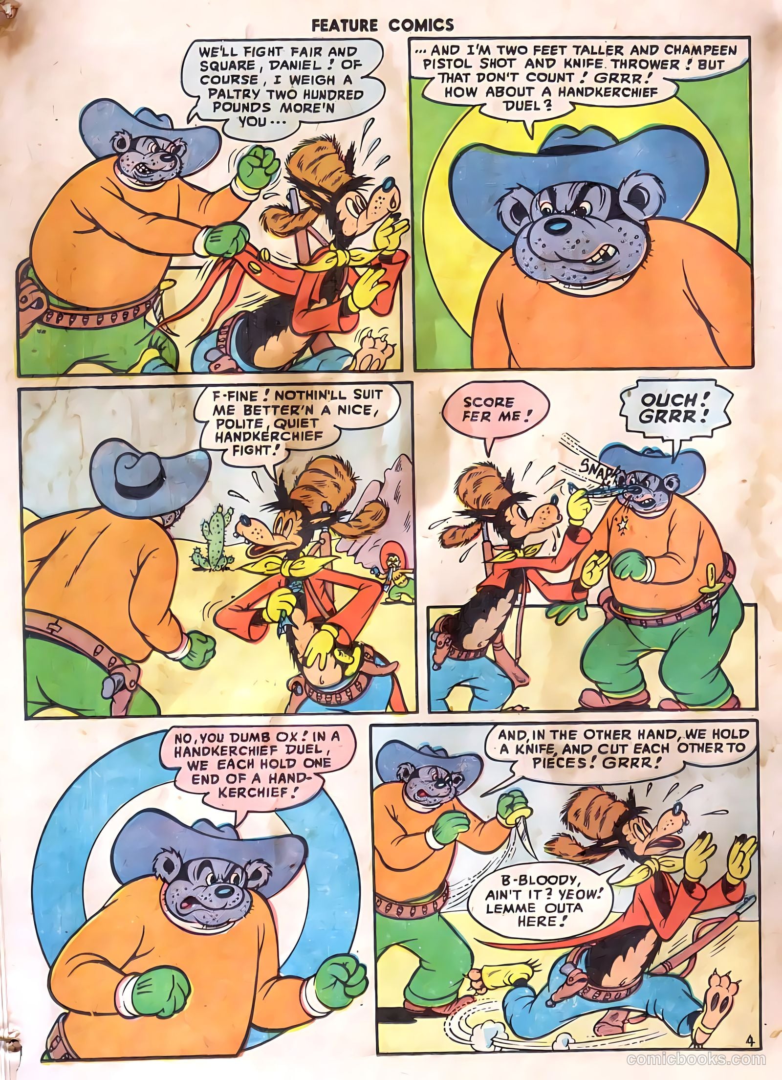 Feature Comics #120 (1948) — page 24 of 52