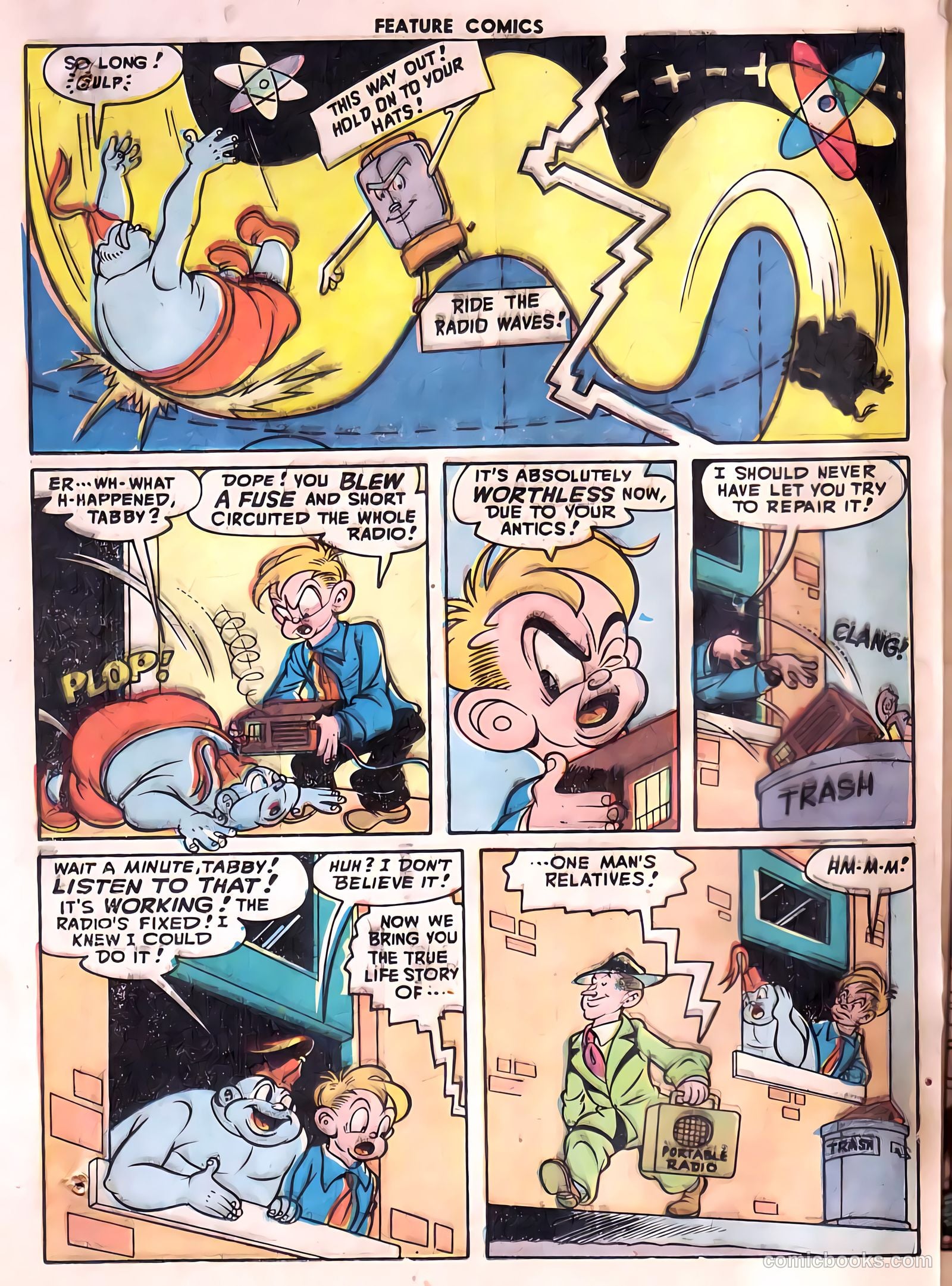 Feature Comics #120 (1948) — page 30 of 52