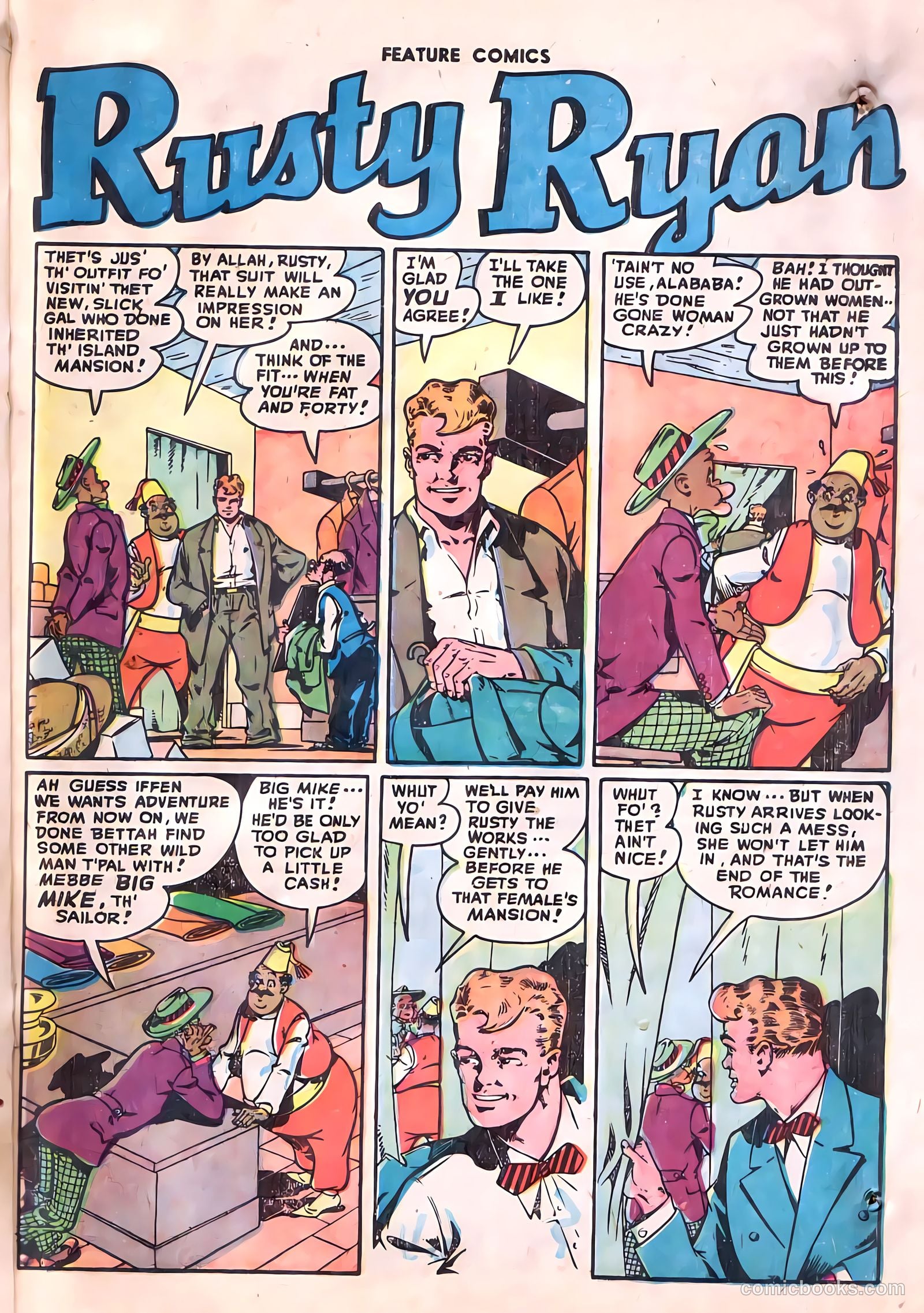 Feature Comics #120 (1948) — page 31 of 52