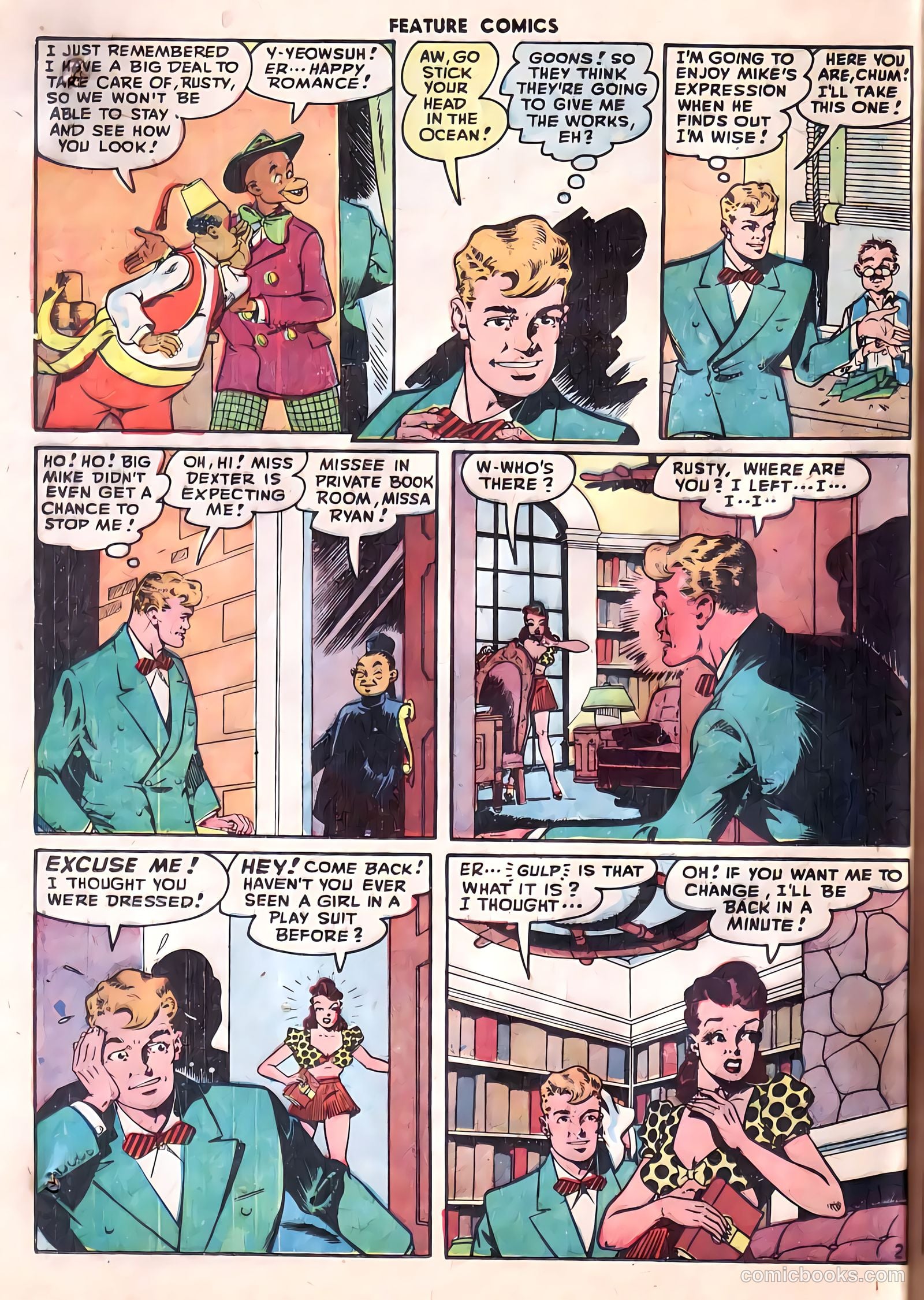 Feature Comics #120 (1948) — page 32 of 52