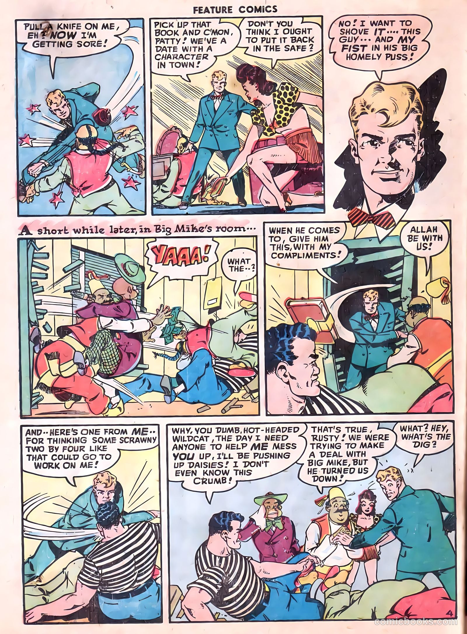 Feature Comics #120 (1948) — page 34 of 52