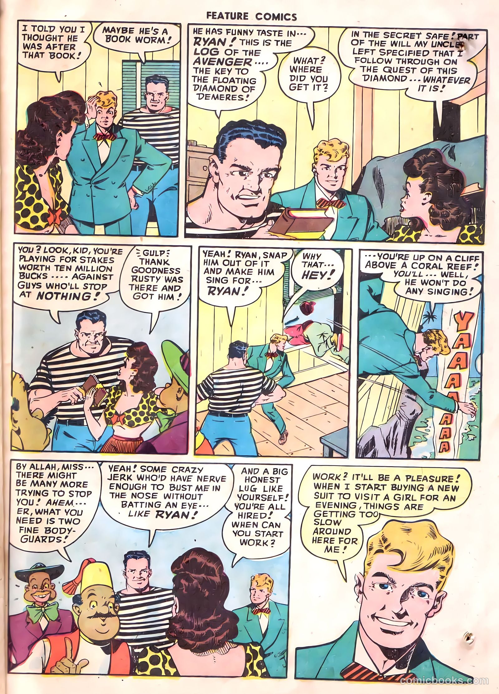 Feature Comics #120 (1948) — page 35 of 52