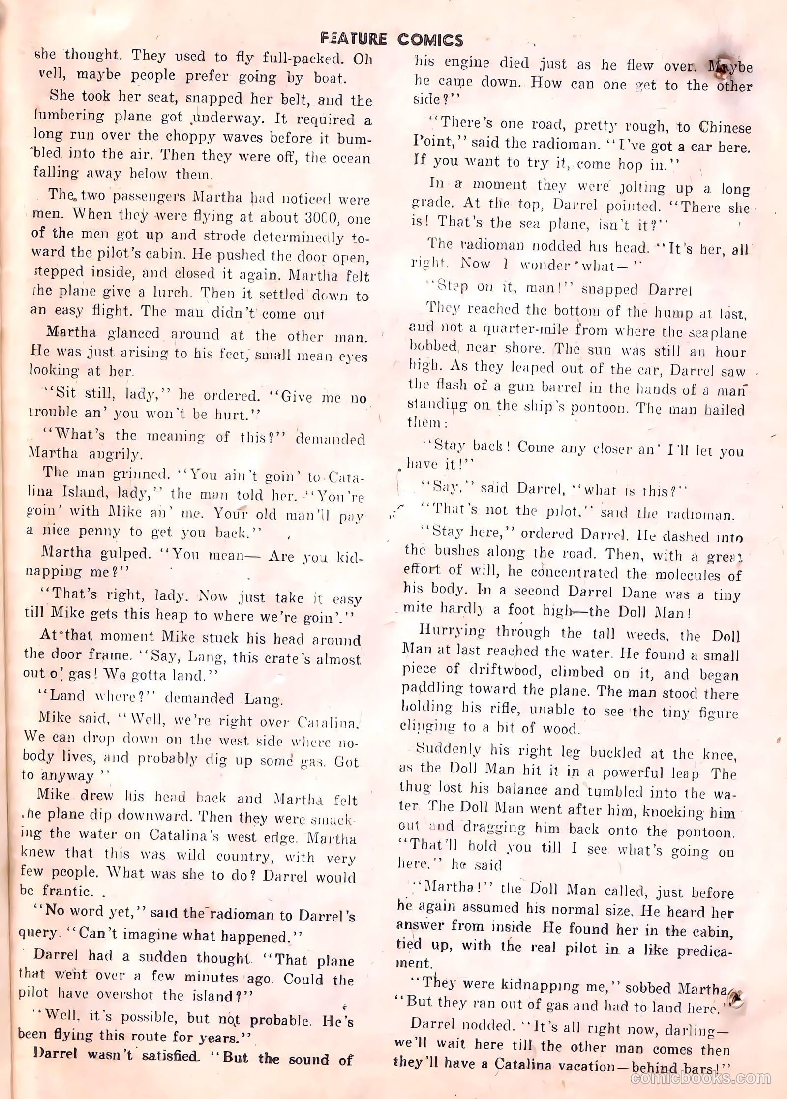 Feature Comics #120 (1948) — page 37 of 52