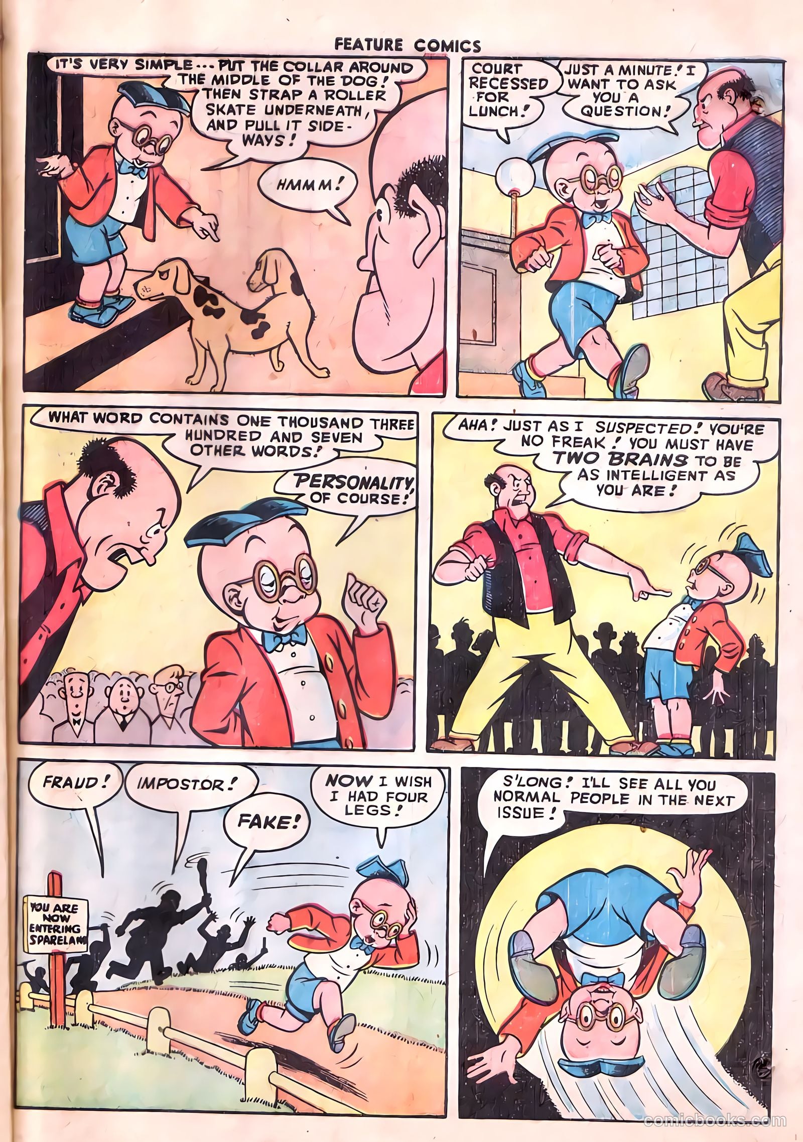 Feature Comics #120 (1948) — page 45 of 52
