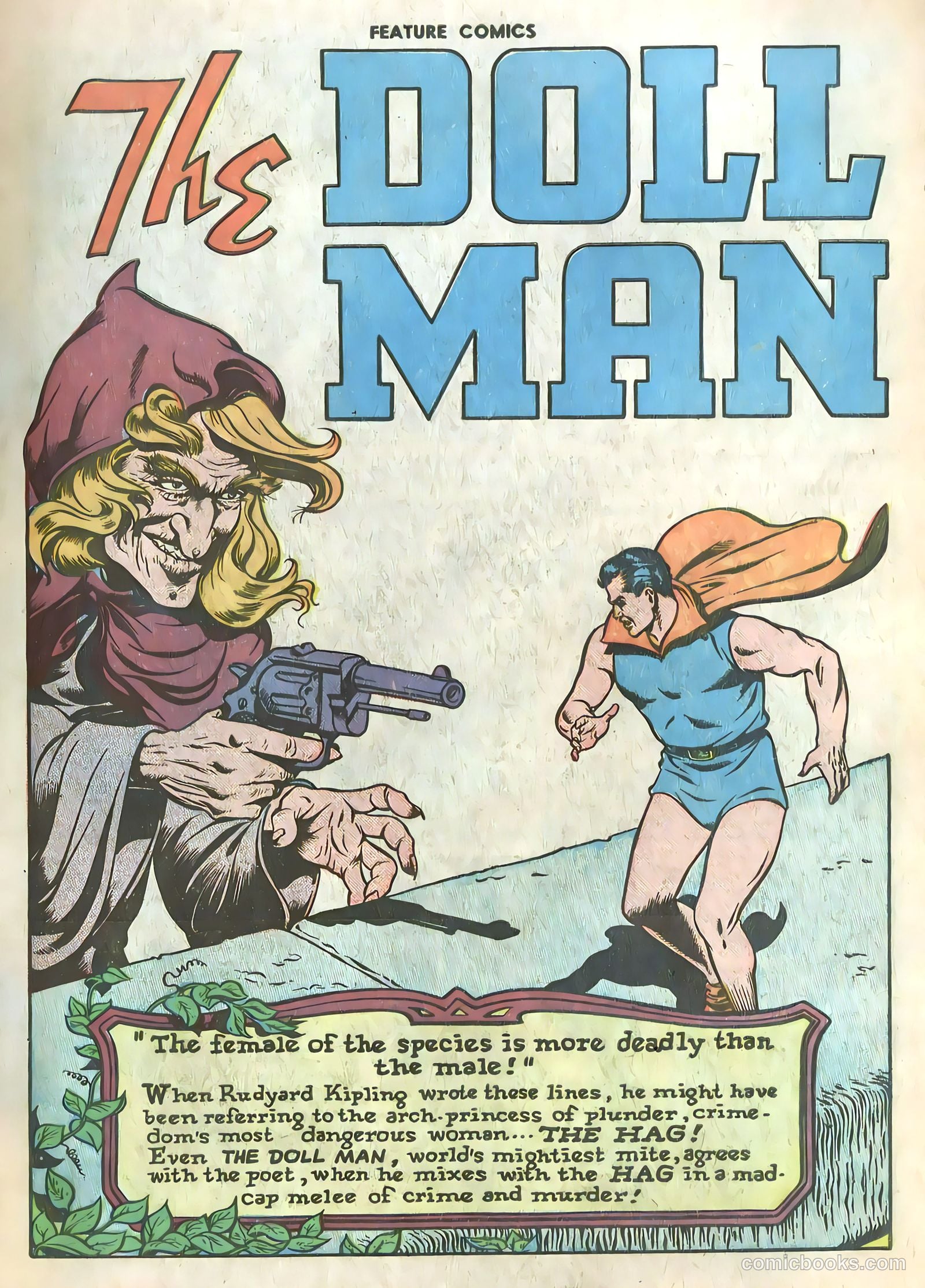 Feature Comics #121 (1948) — page 3 of 52