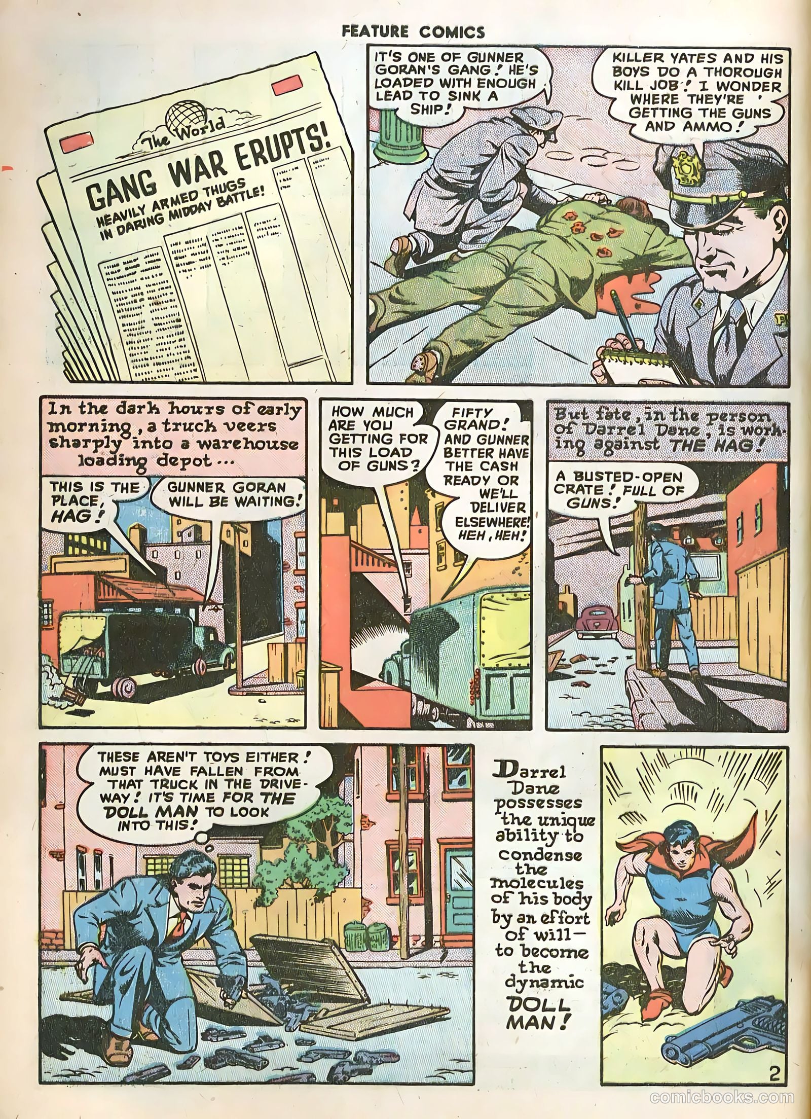Feature Comics #121 (1948) — page 4 of 52