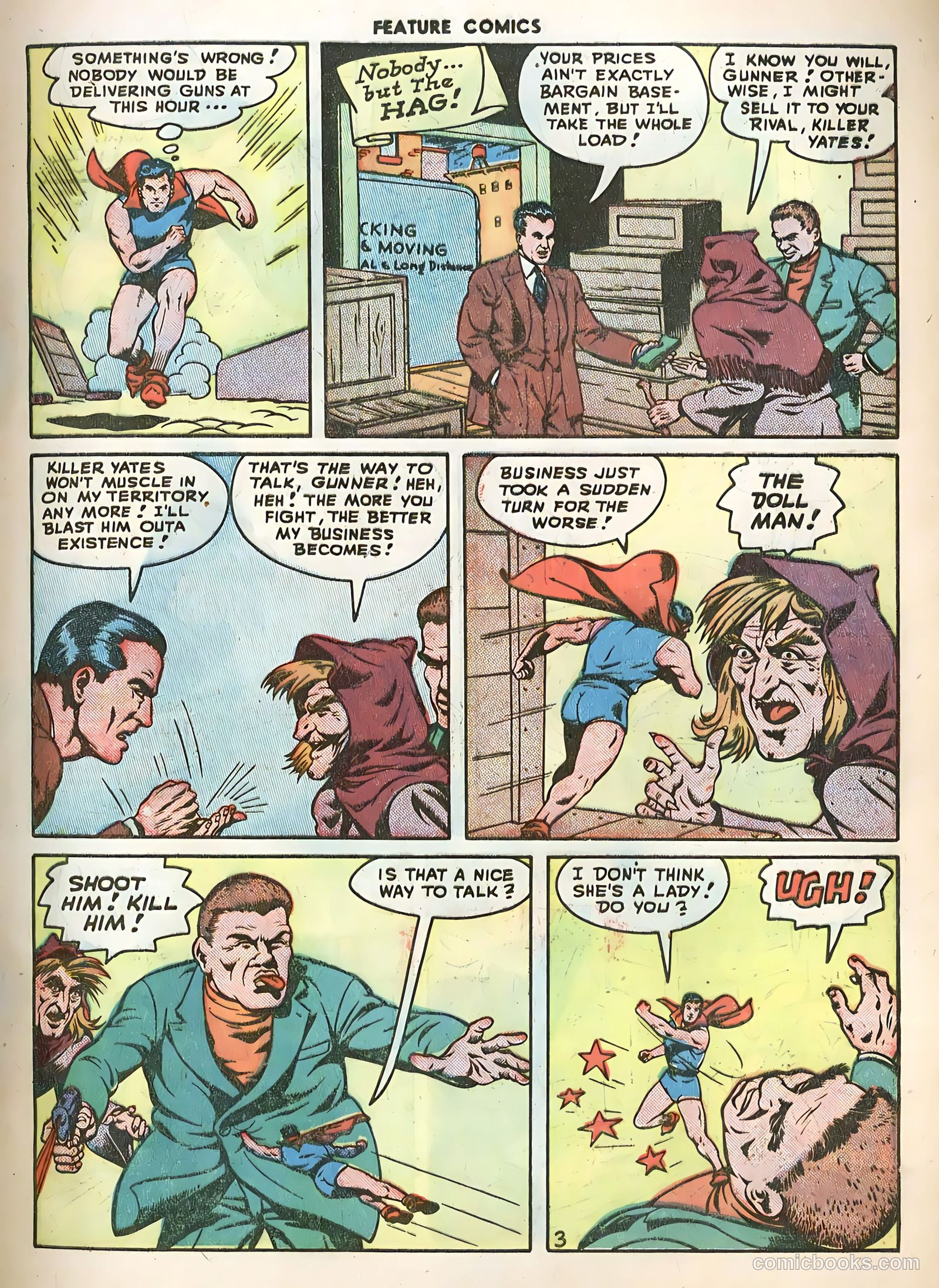 Feature Comics #121 (1948) — page 5 of 52